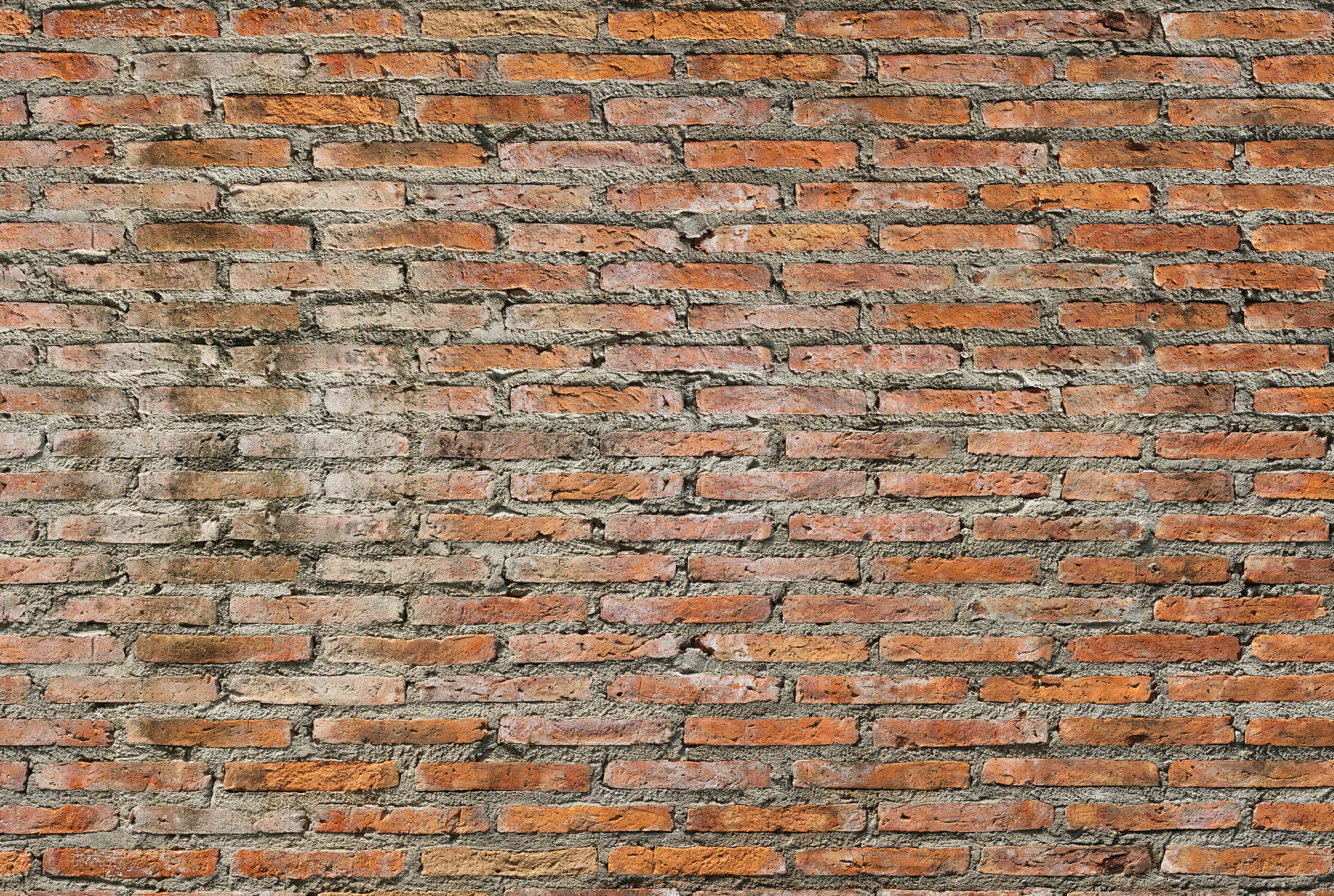 Wandverkleidung Wohnzimmer-Alter Backstein - Textur