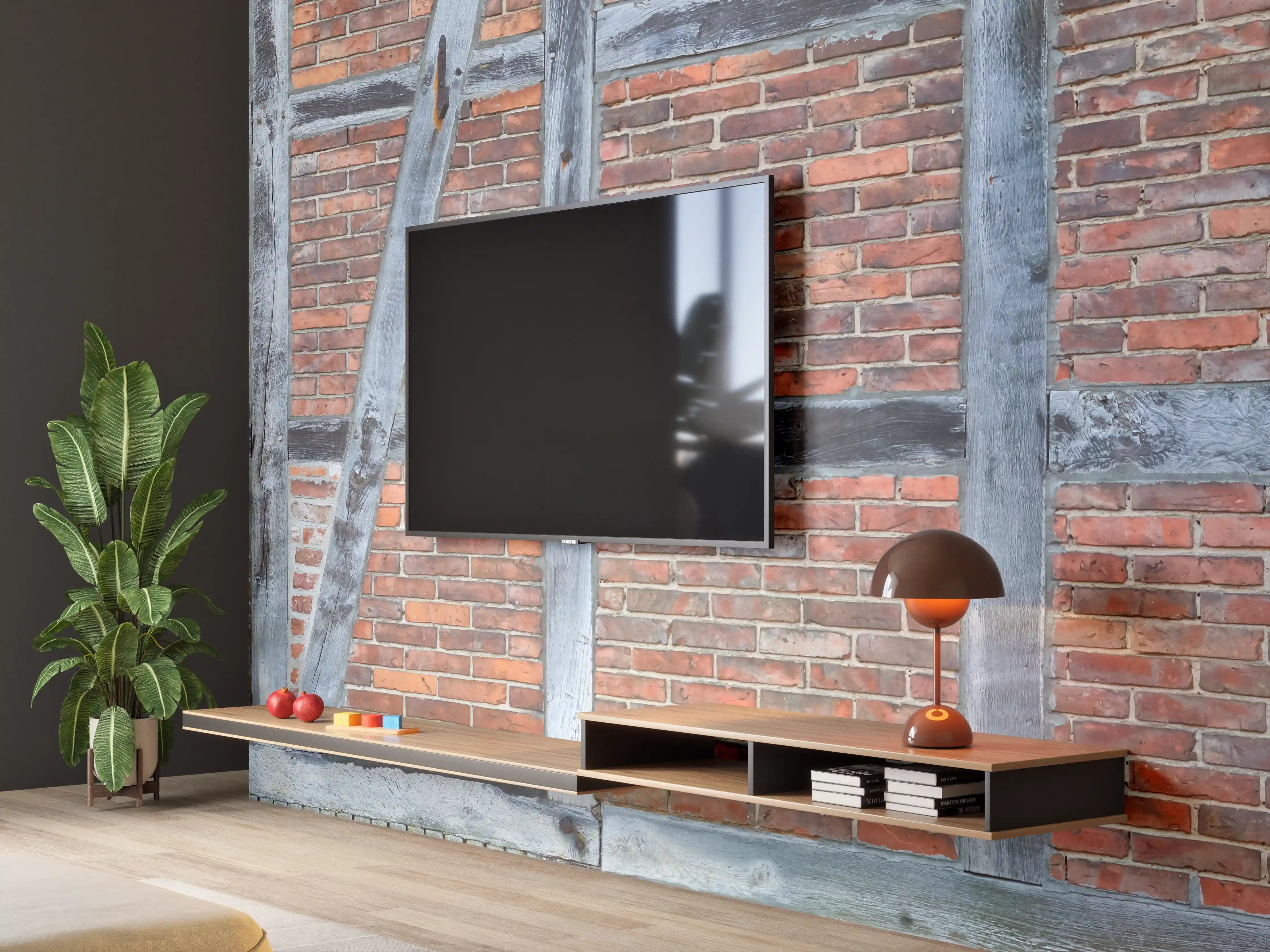 Wandverkleidung Wohnzimmer - Altmodische Wand aus Niedersachen