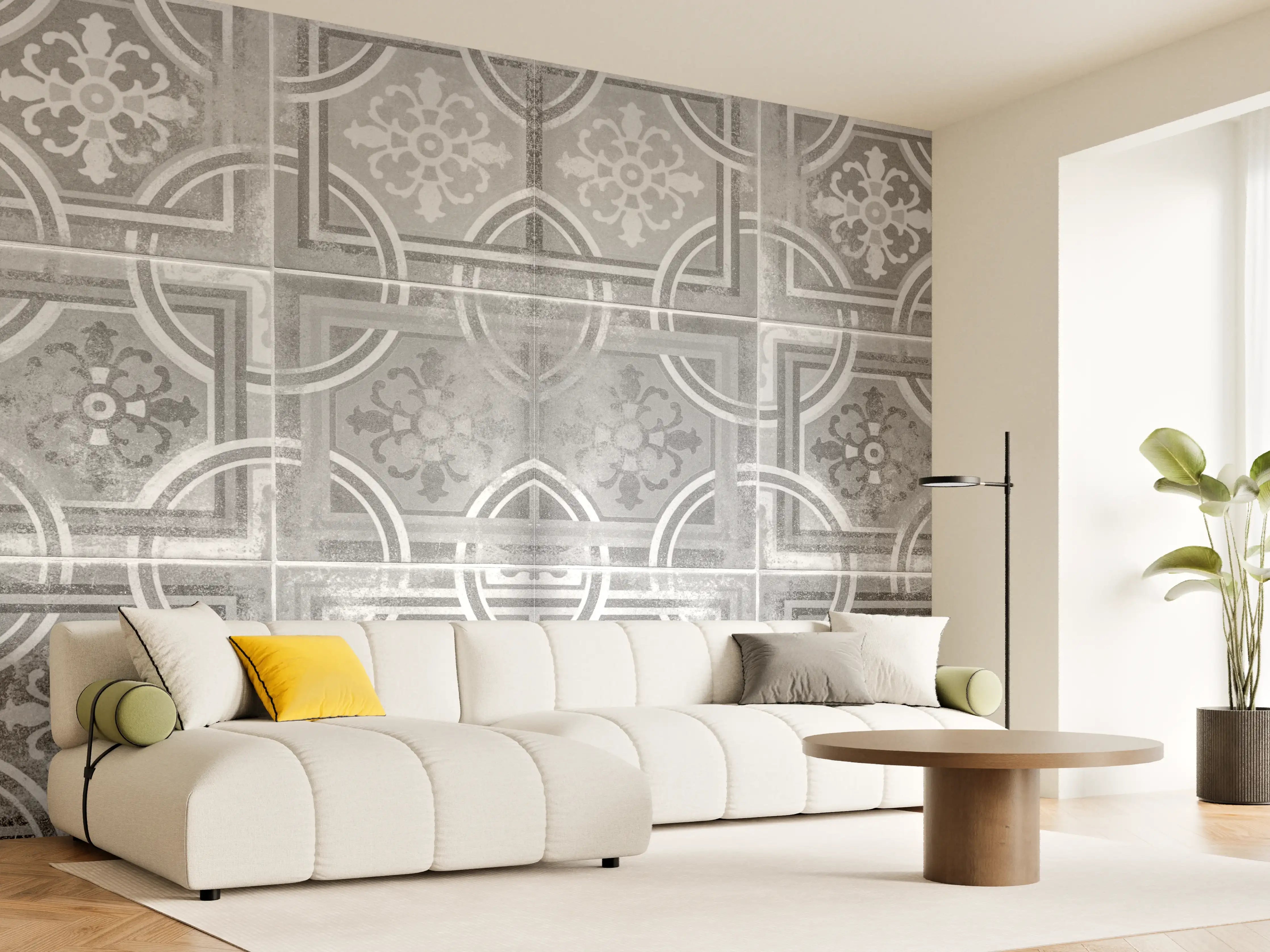 Wandverkleidung Wohnzimmer - Arabische schäbige Fliesen Hintergrund