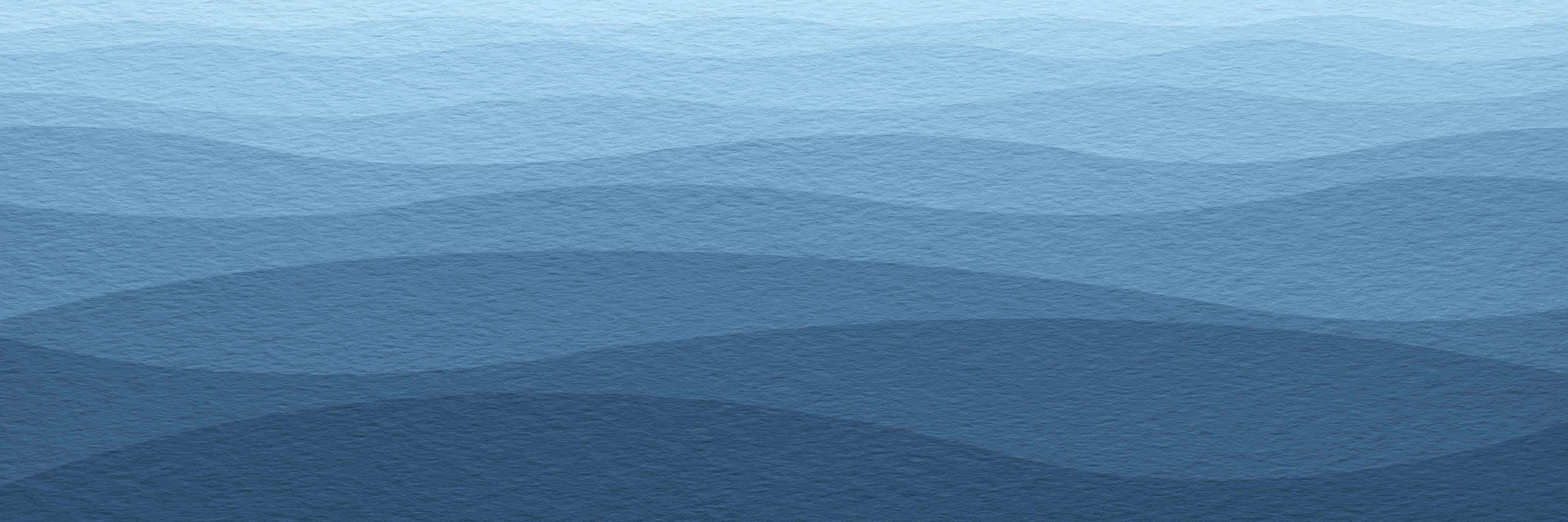 Wandverkleidung Wohnzimmer-Beruhigende Blau-Gradient-Wellen-Textur