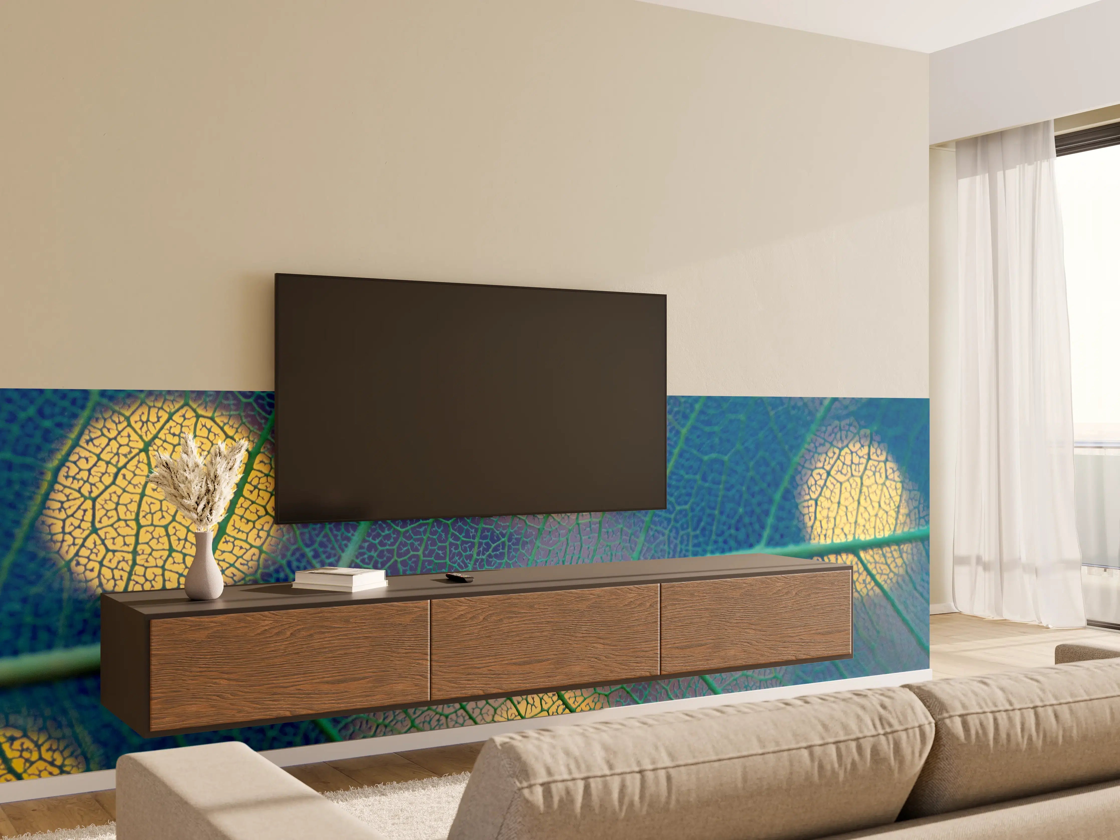 Wandverkleidung Wohnzimmer - Bl Laden