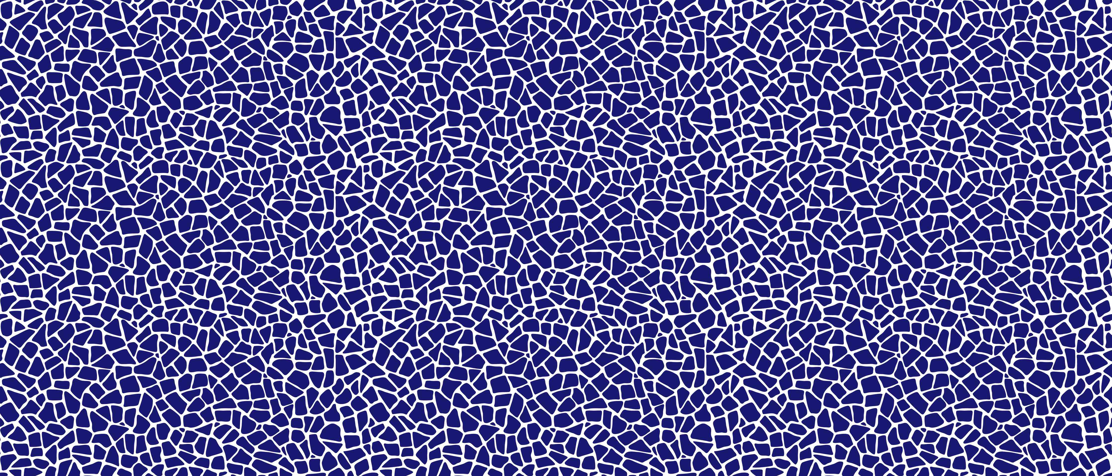 Wandverkleidung Wohnzimmer-Blaue Mosaik-Fliese mit abstraktem Muster