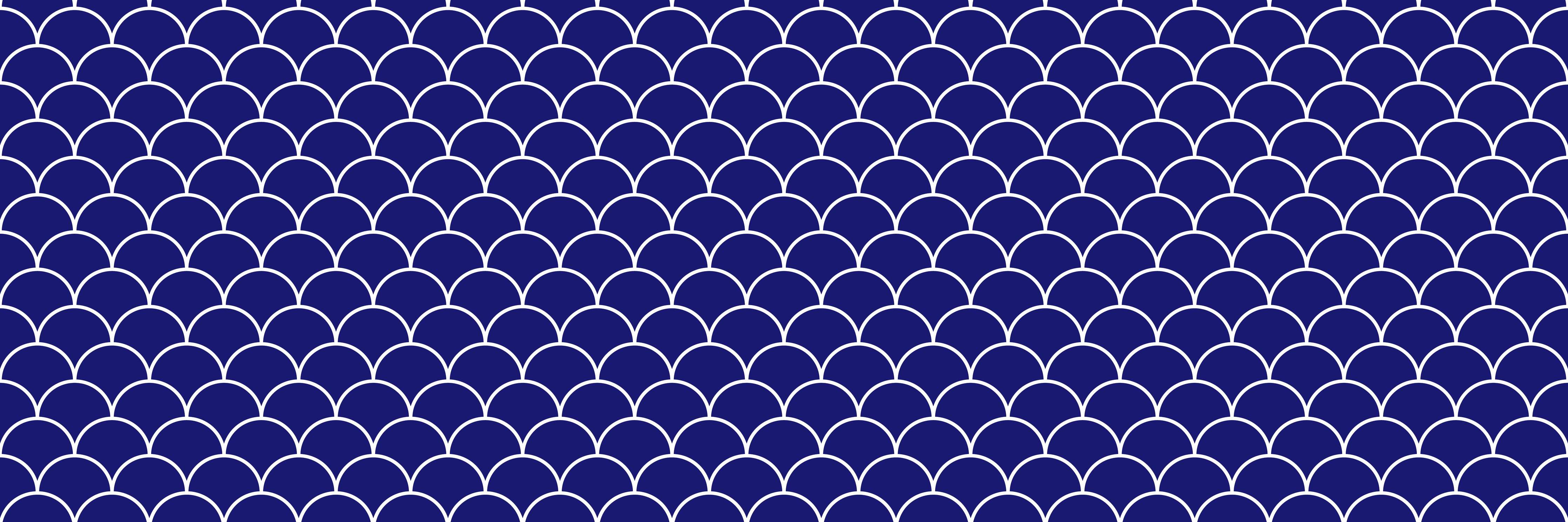 Wandverkleidung Wohnzimmer-Blaues Meeresmuster mit Schuppen-Optik