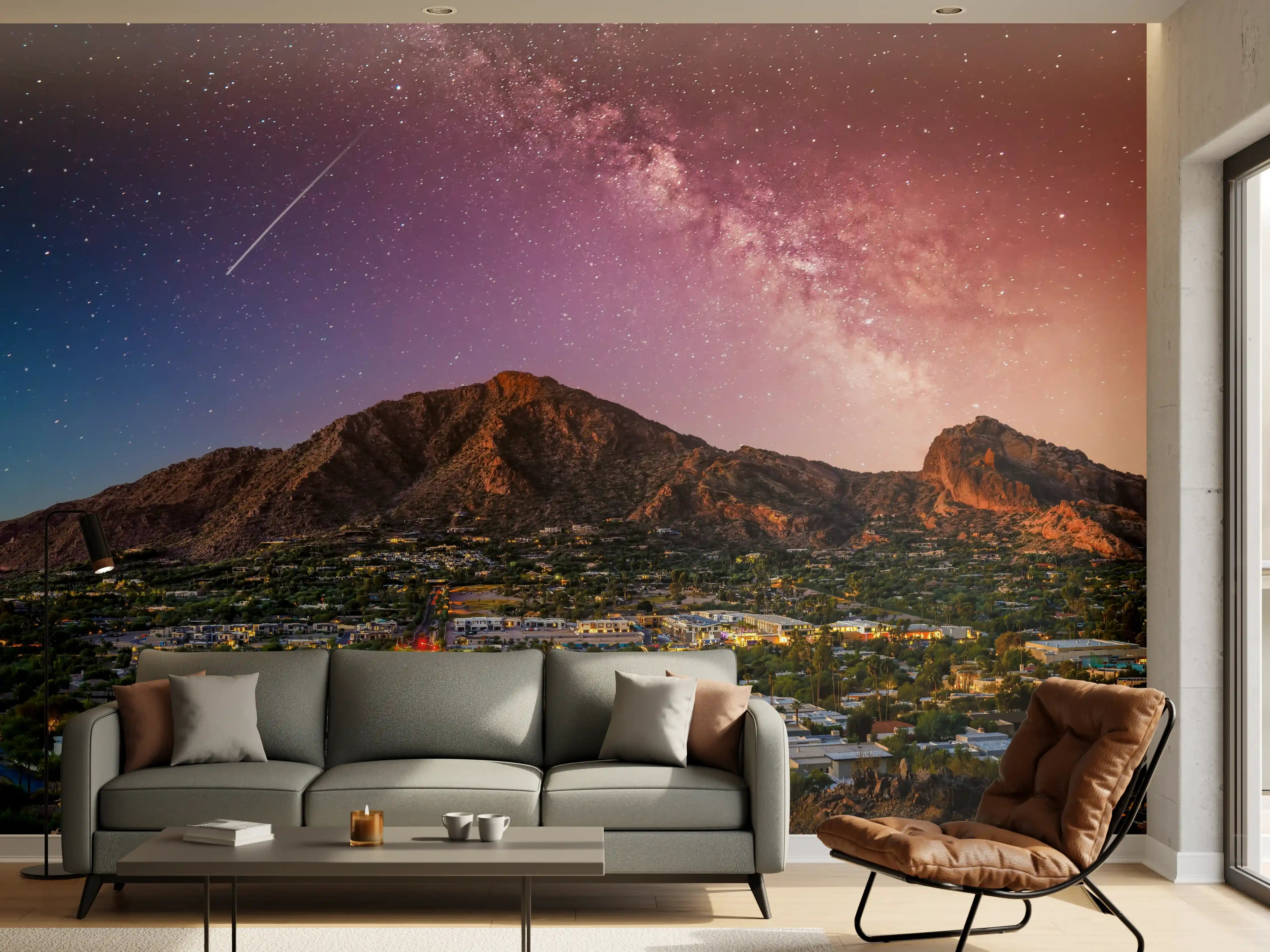 Wandverkleidung Wohnzimmer - Camelback Mountain in Phoenix Arizona