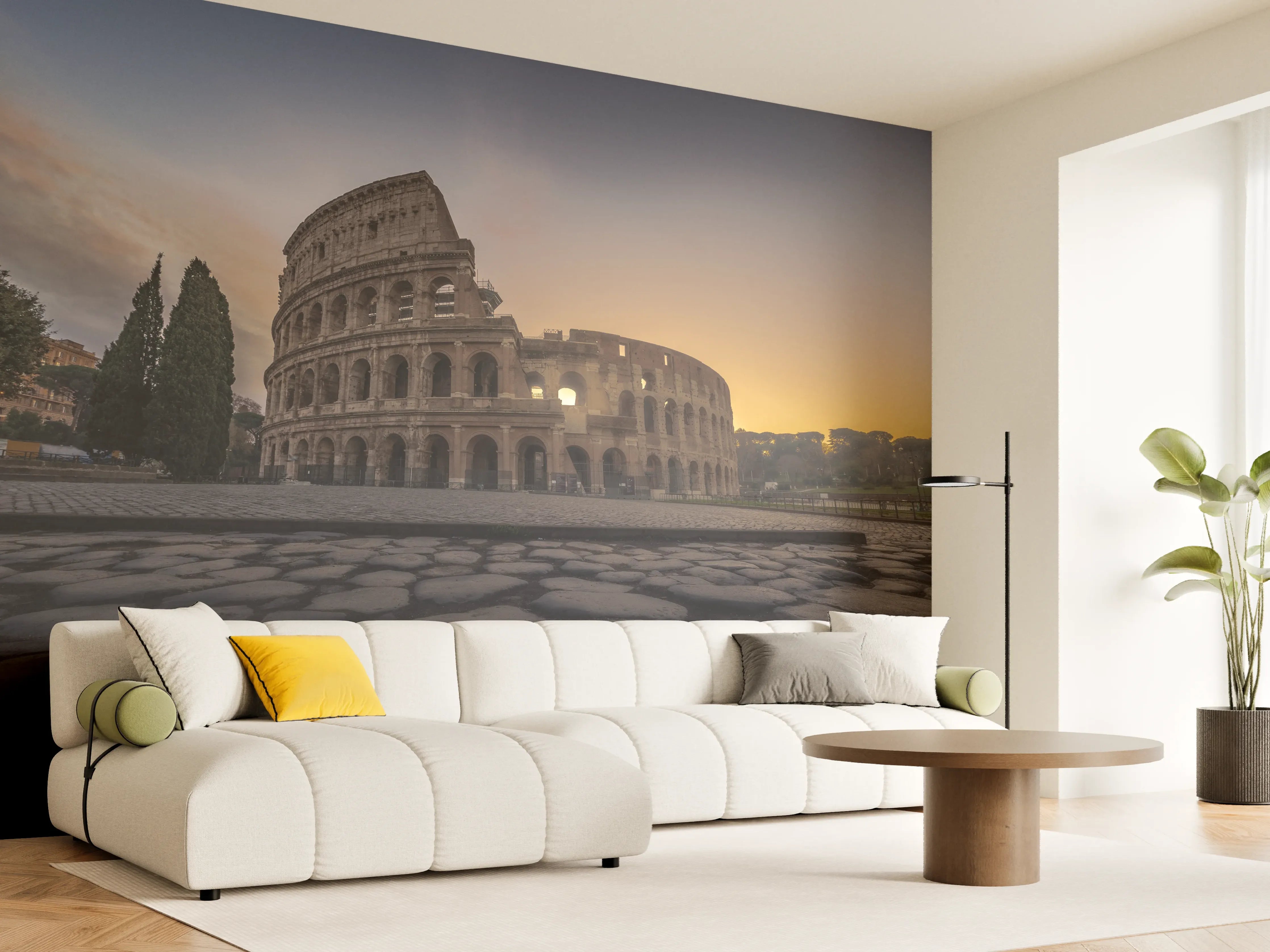 Wandverkleidung Wohnzimmer - Colosseum, Rome, Italy
