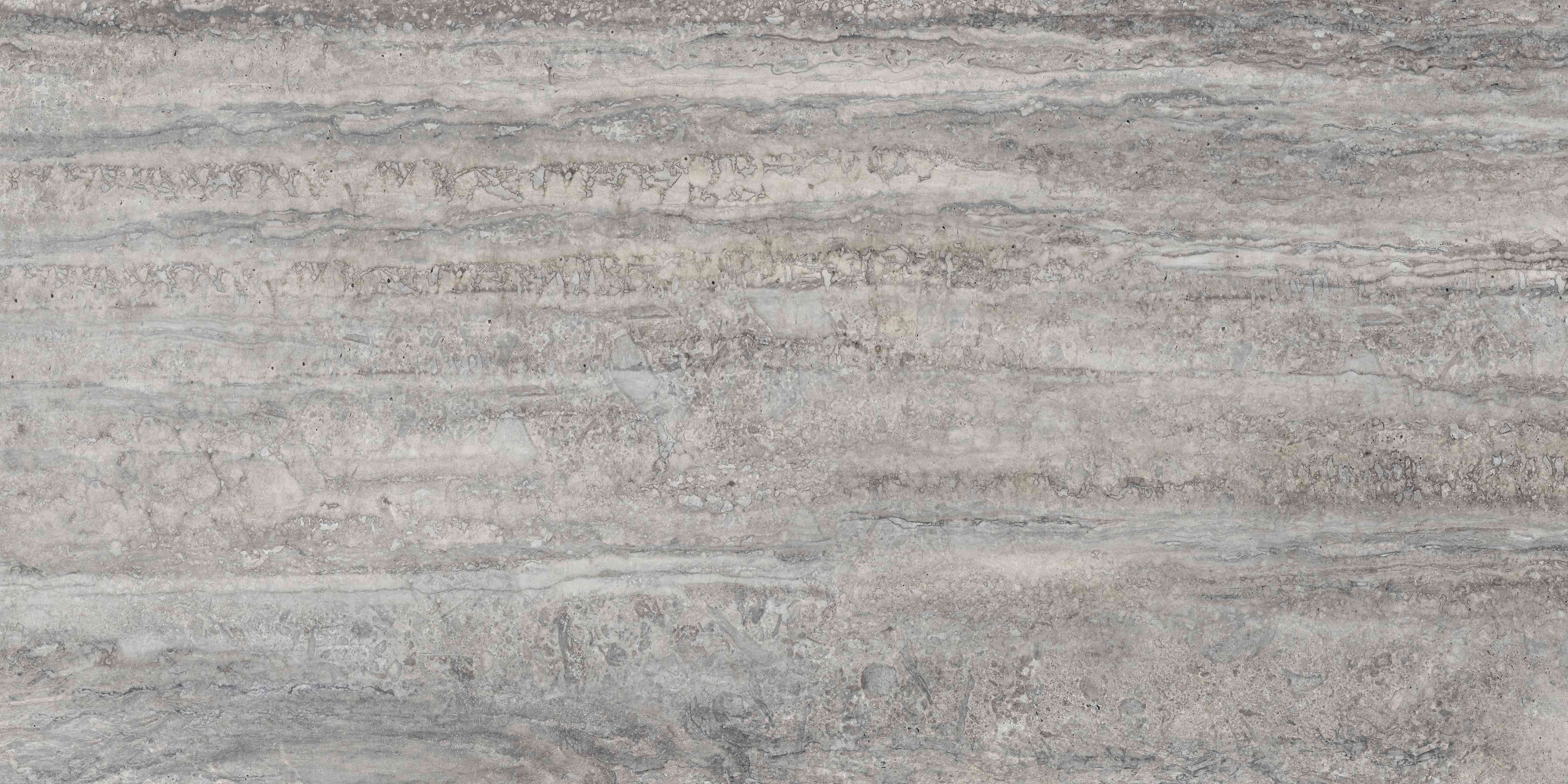 Wandverkleidung Wohnzimmer-Dezenter Travertin Marmor