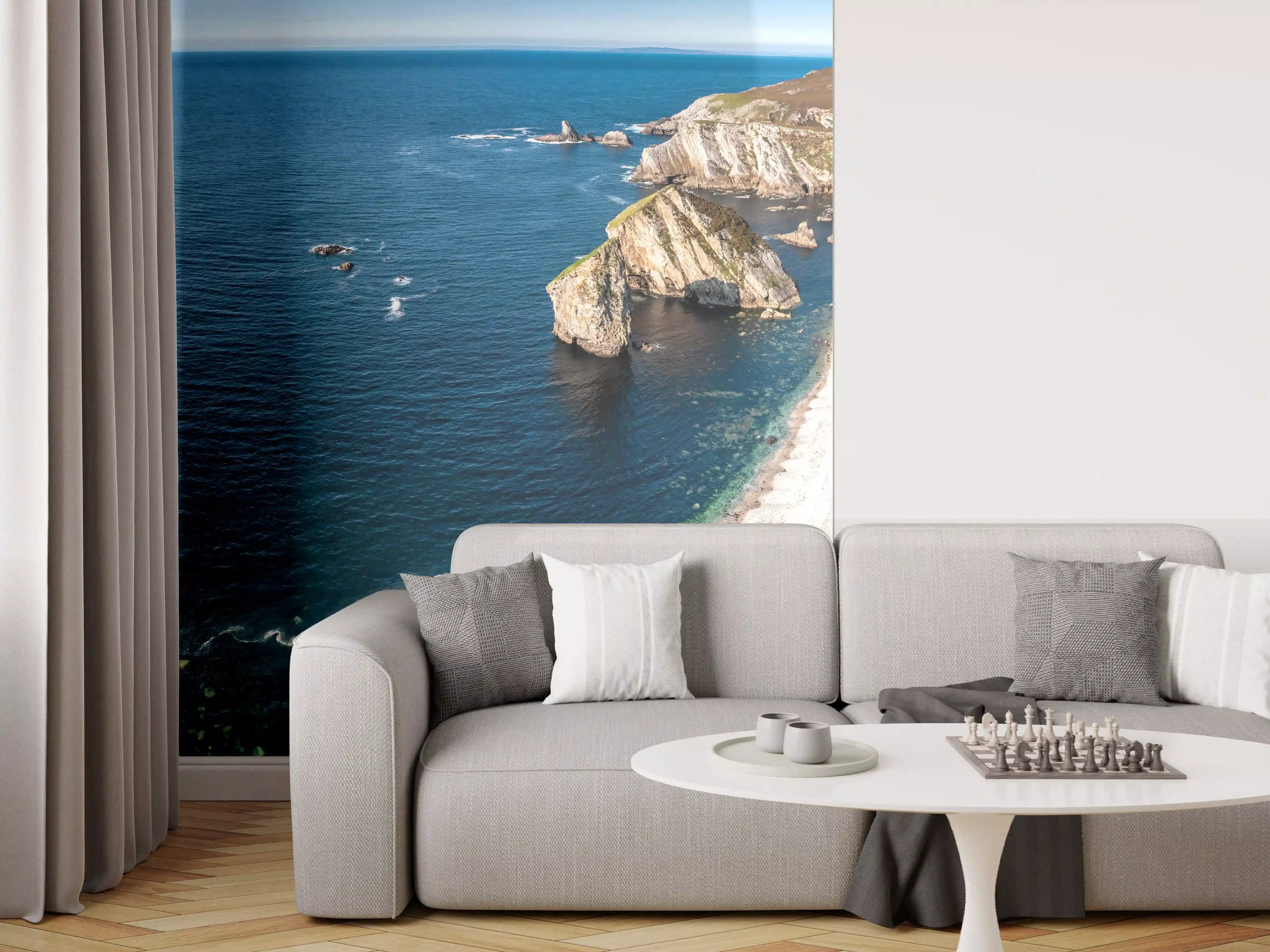 Wandverkleidung Wohnzimmer - Die Bucht Glenlough