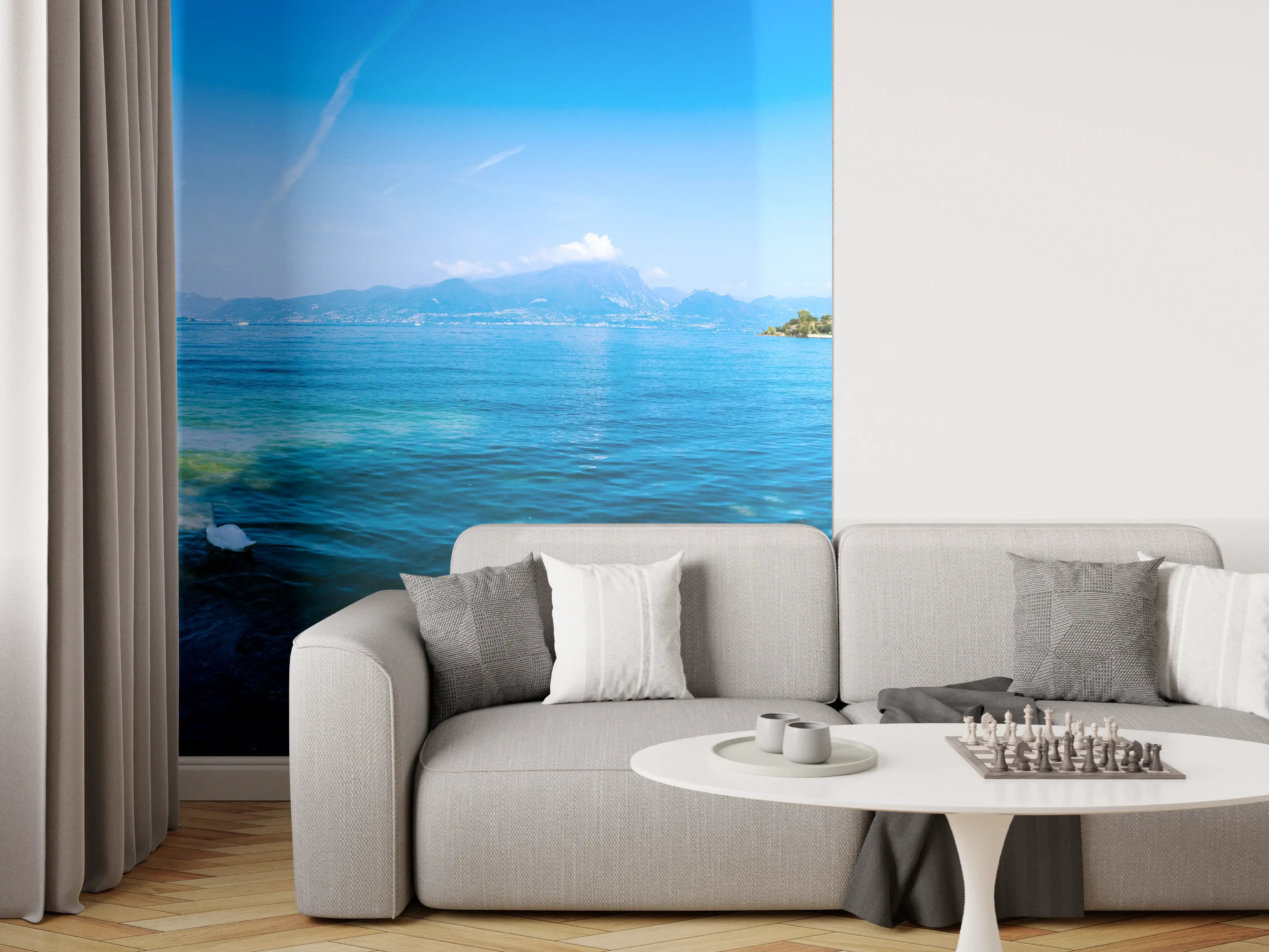 Wandverkleidung Wohnzimmer - Die Schönheit von Punta San Vigilio