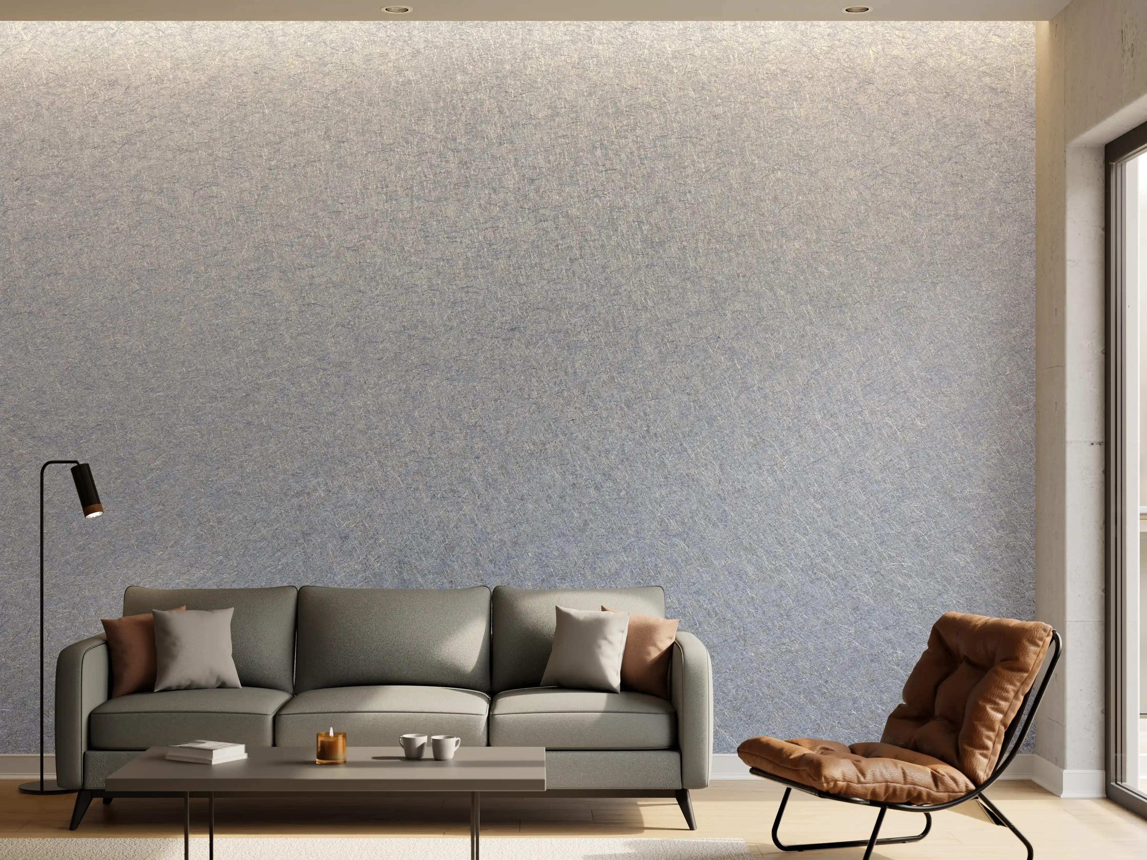 Wandverkleidung Wohnzimmer - Elegante graue Oberfläche