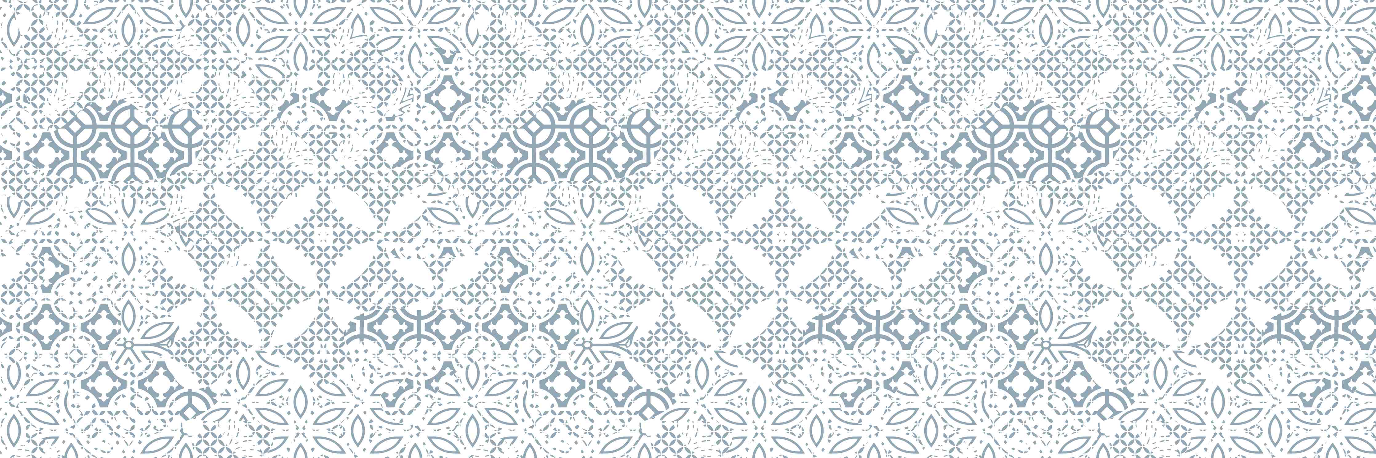 Wandverkleidung Wohnzimmer-Elegantes, weißes Ornamentmuster