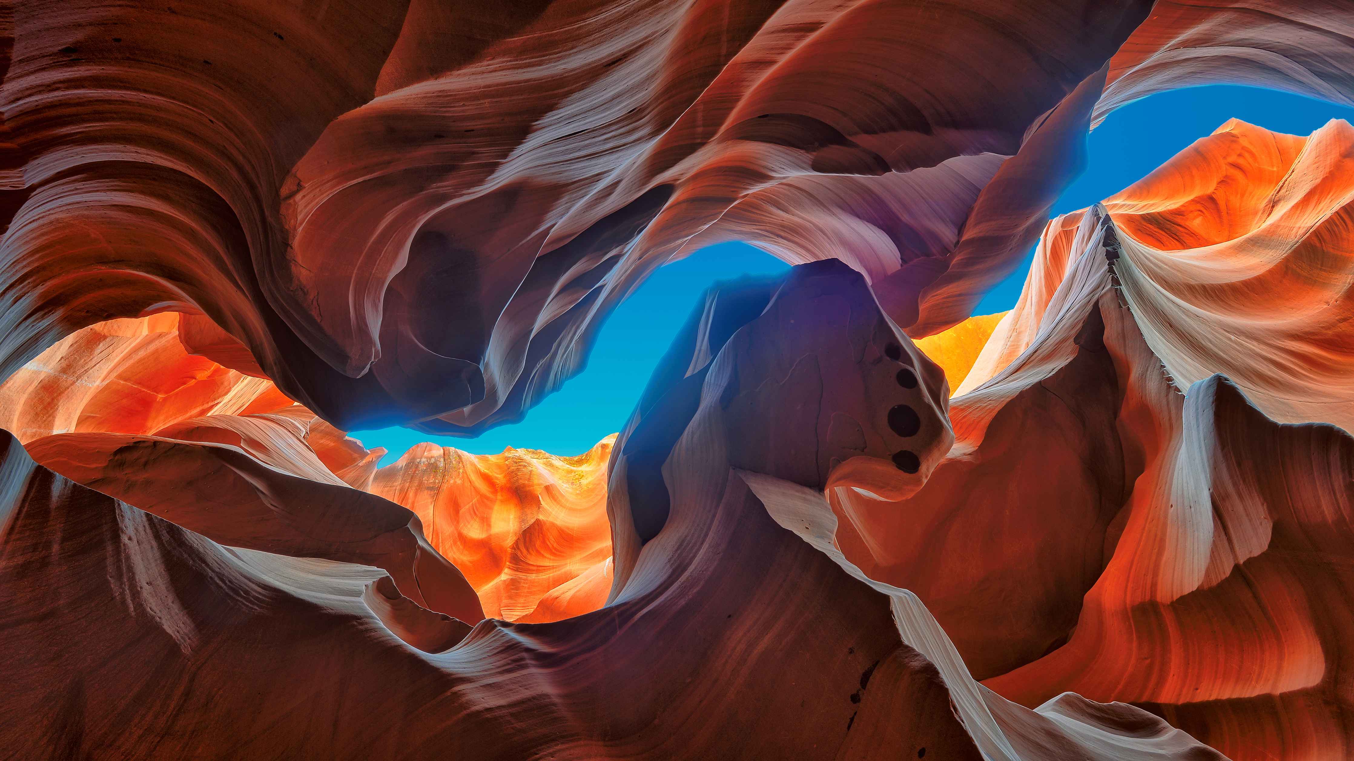Wandverkleidung Wohnzimmer-Farbenfrohes Canyon-Abenteuer