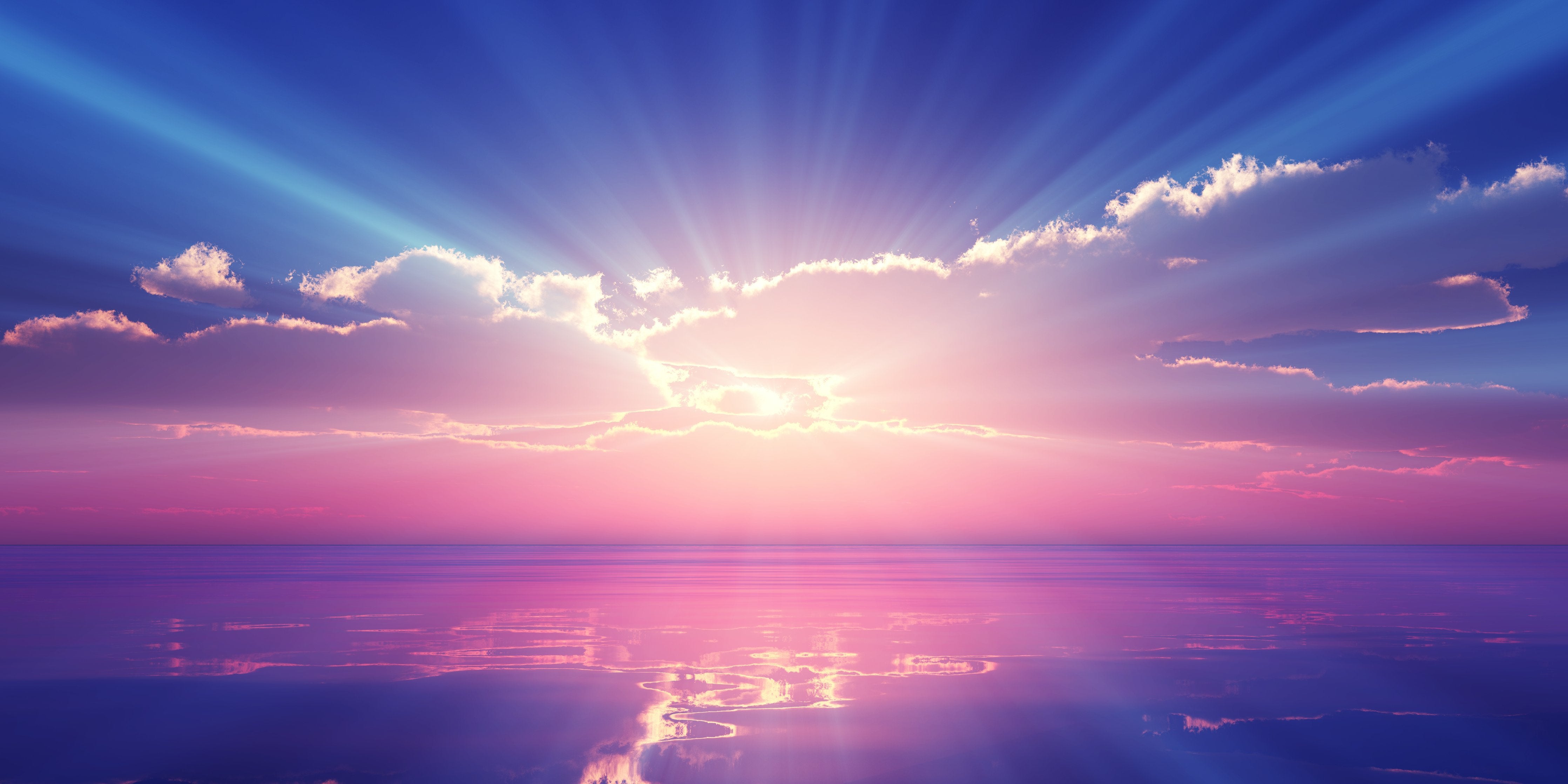 Wandverkleidung Wohnzimmer-Faszinierende Sonnenuntergangs-Szene am Meer