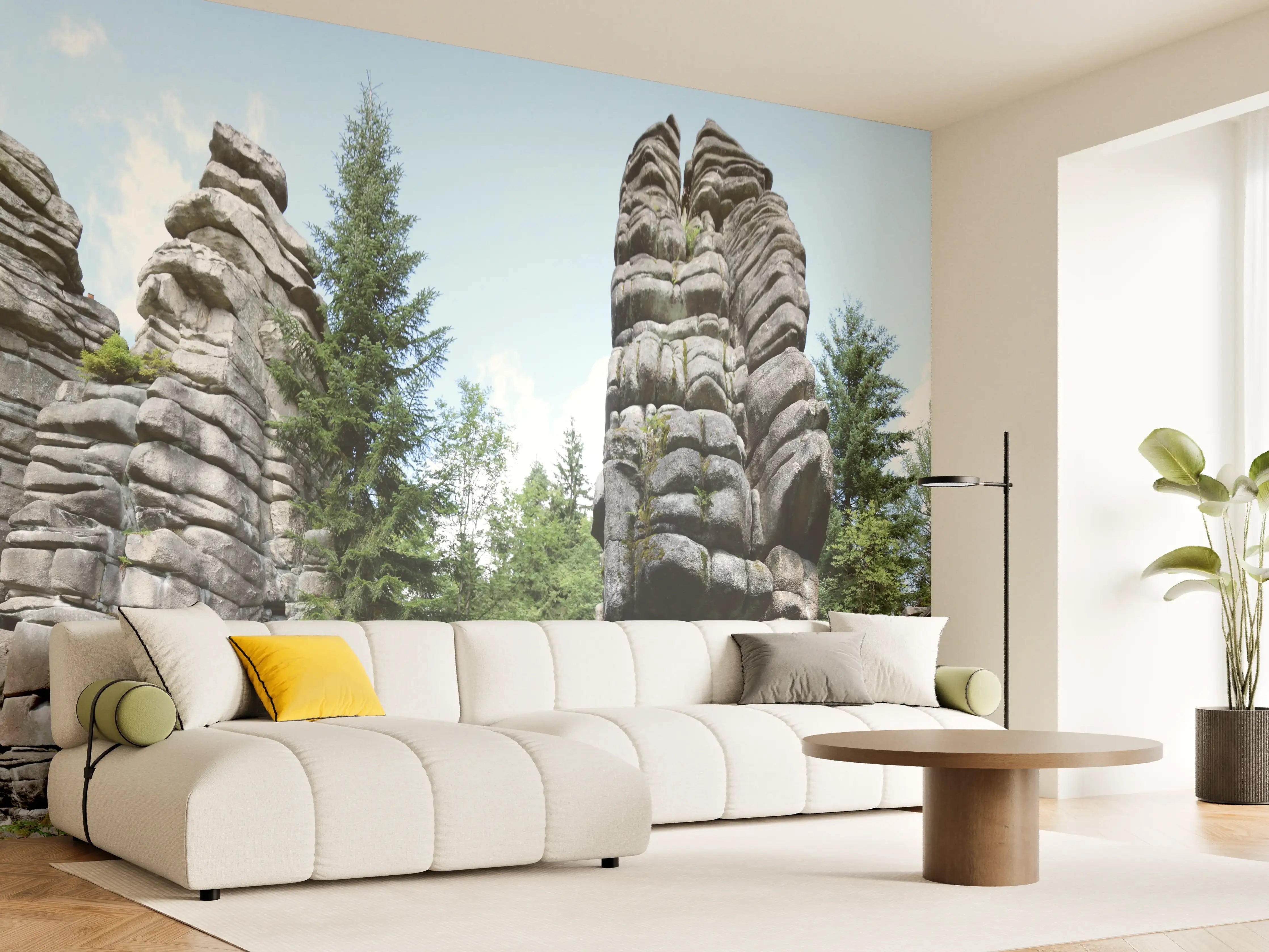 Wandverkleidung Wohnzimmer - Fichtelgebirge - Drei Brüder
