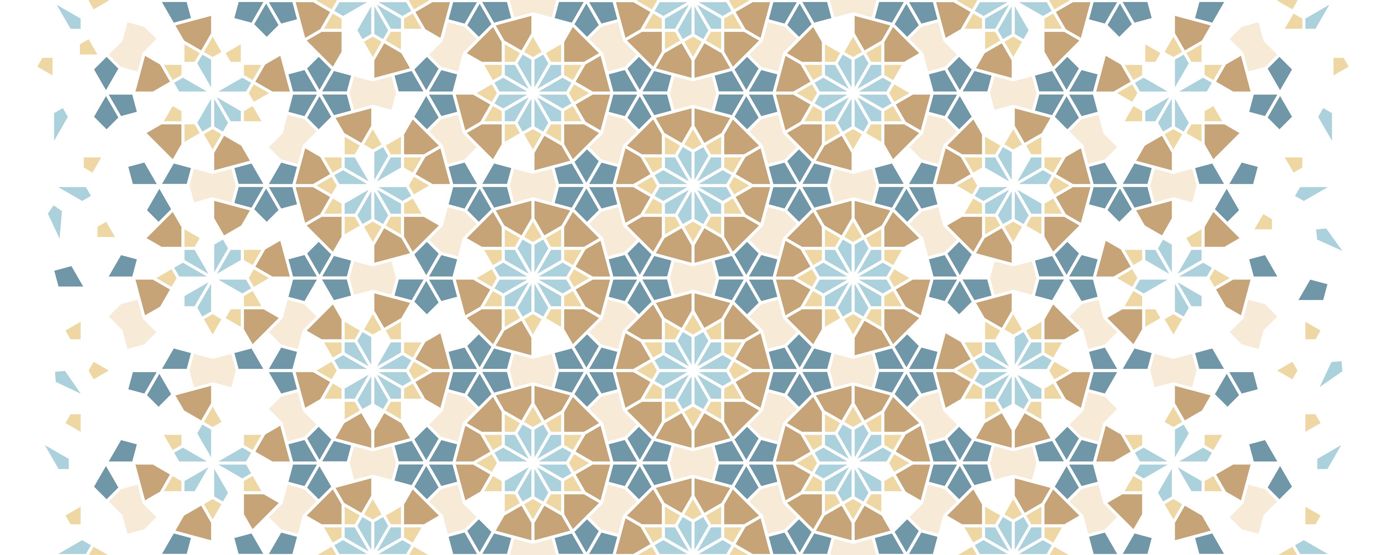 Wandverkleidung Wohnzimmer-Fliesen eckige Geometrie