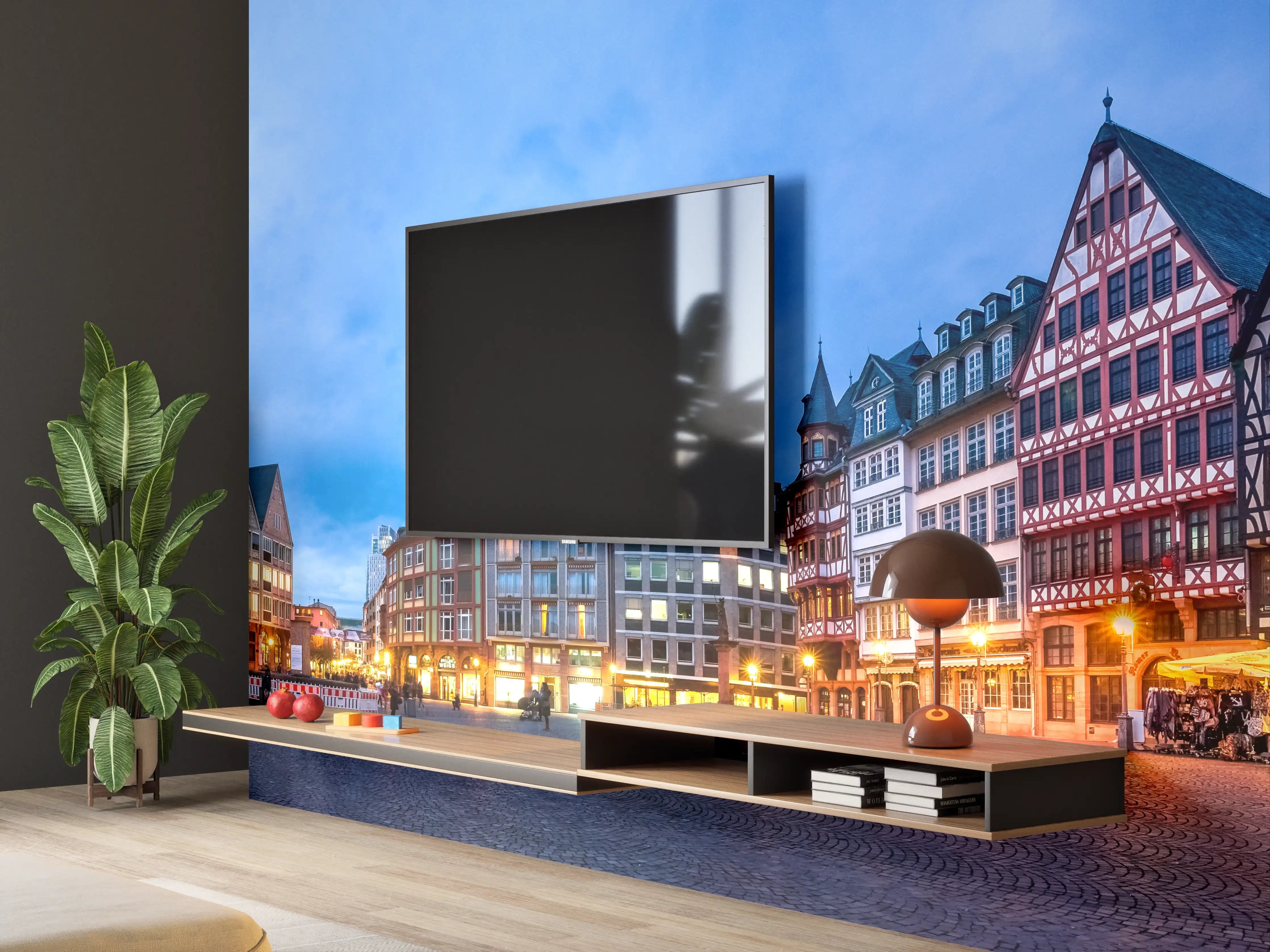 Wandverkleidung Wohnzimmer - Frankfurt Römer