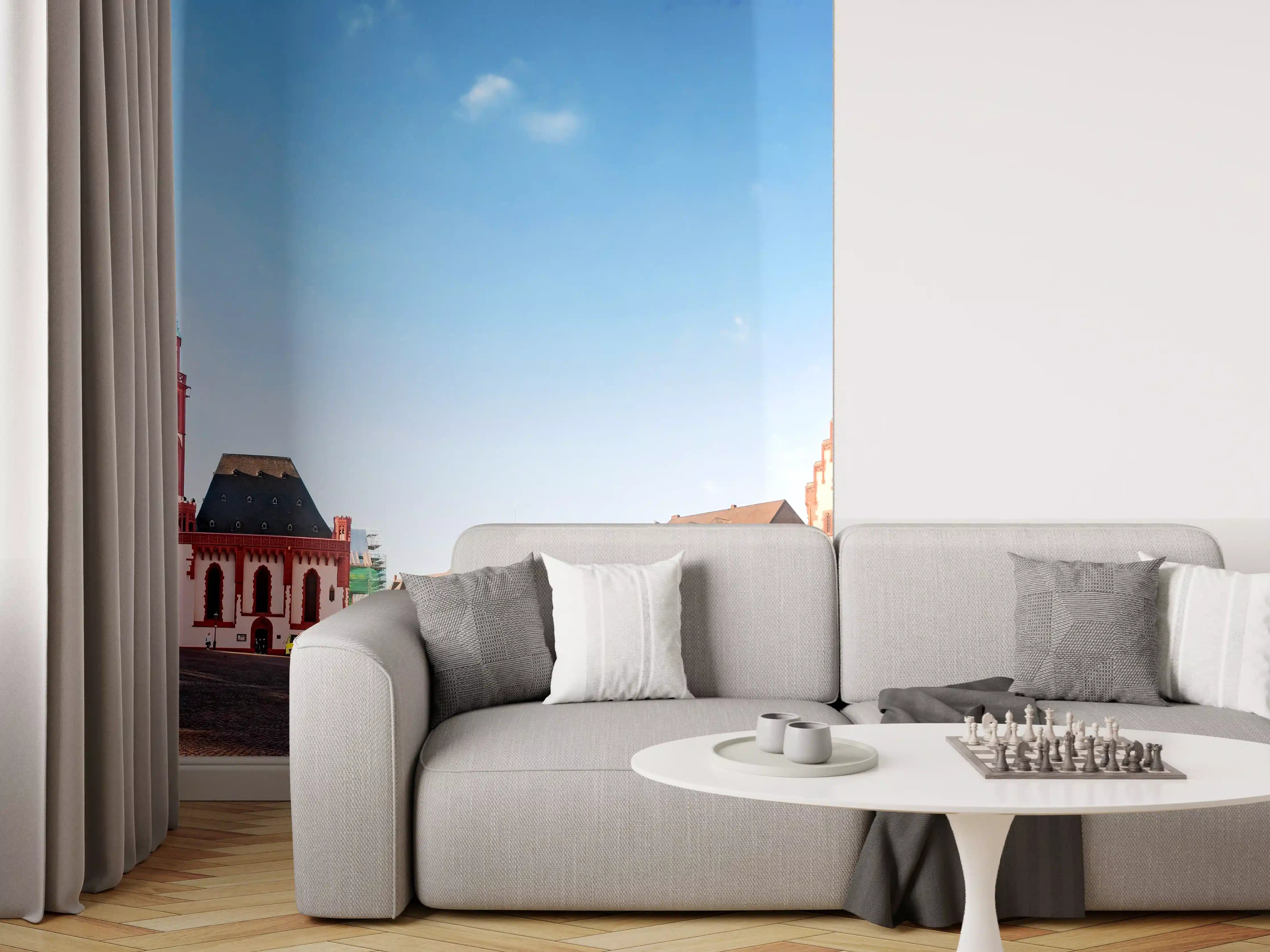 Wandverkleidung Wohnzimmer - Frankfurt Römerberg