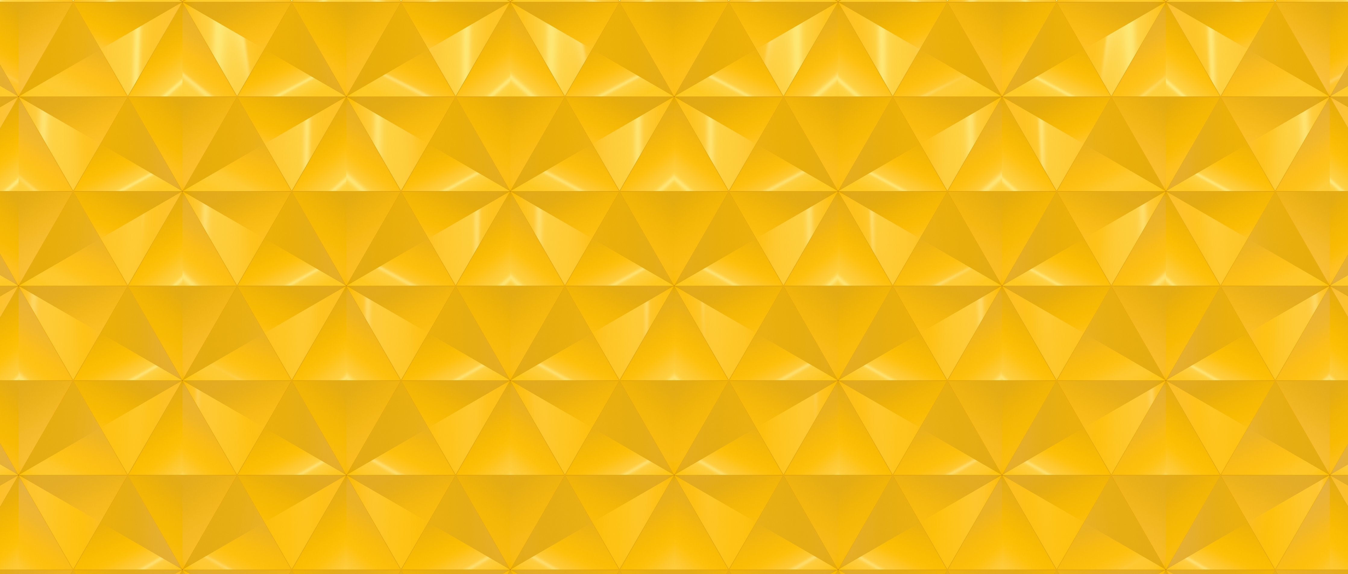 Wandverkleidung Wohnzimmer-Gelbes Fliesenmuster - Geometrie
