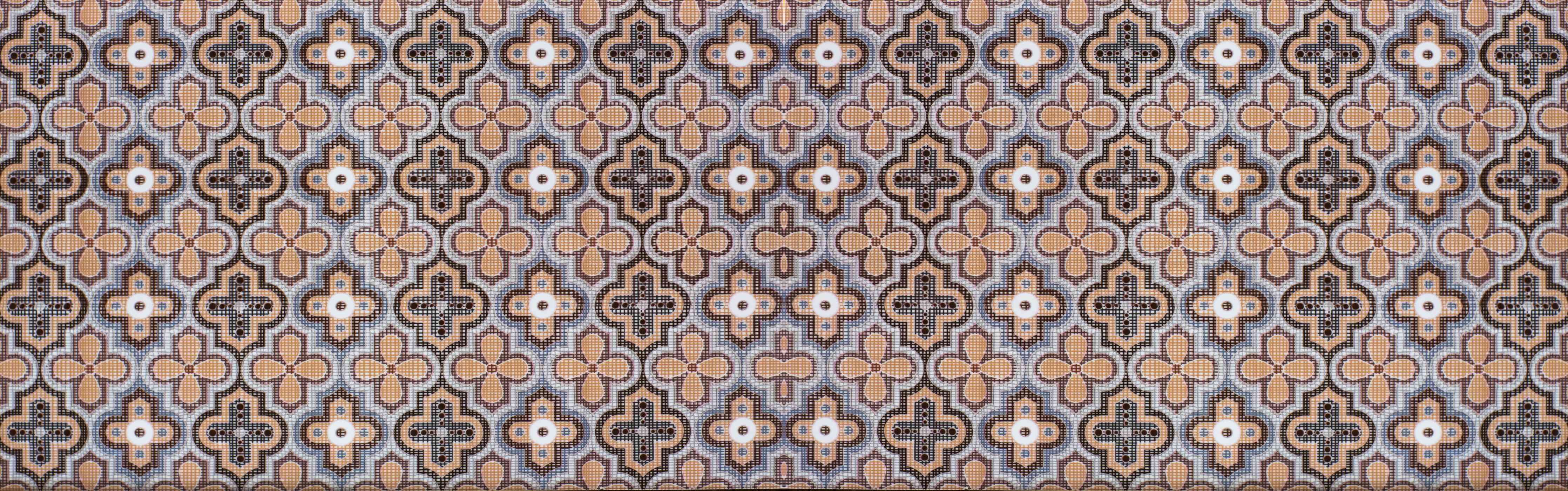 Wandverkleidung Wohnzimmer-Geometrisches Retro-Muster