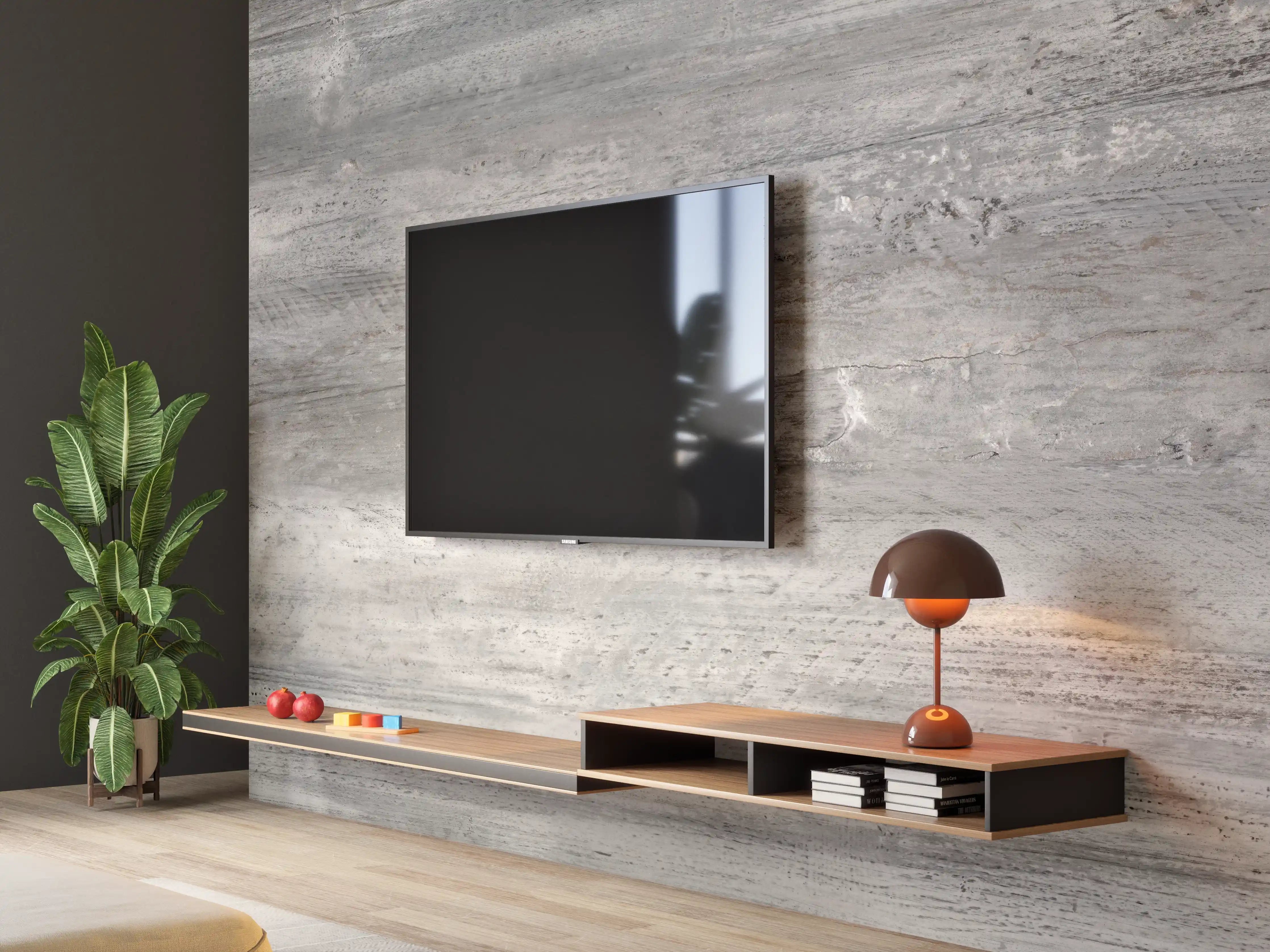 Wandverkleidung Wohnzimmer - Gräuliche alte Holztextur