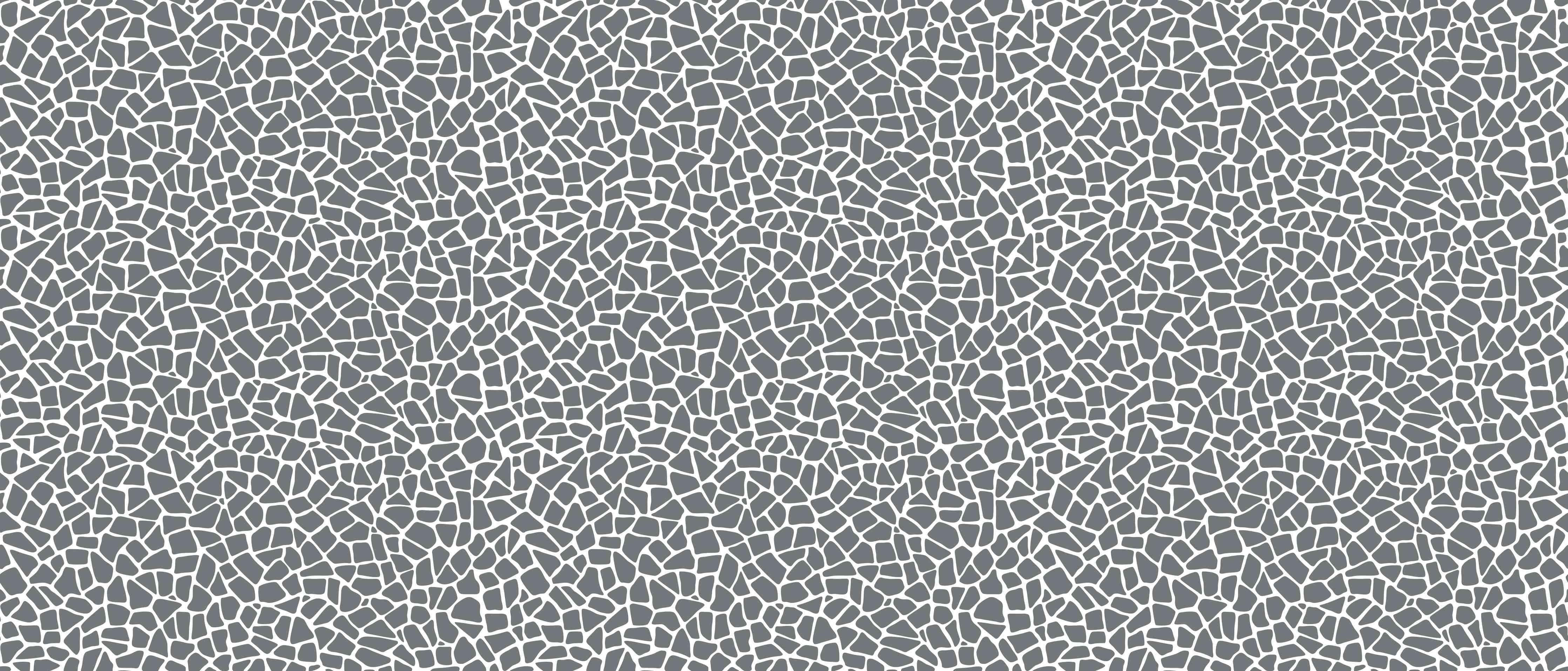 Wandverkleidung Wohnzimmer-Graue Mosaikfliesen mit weißen Akzenten
