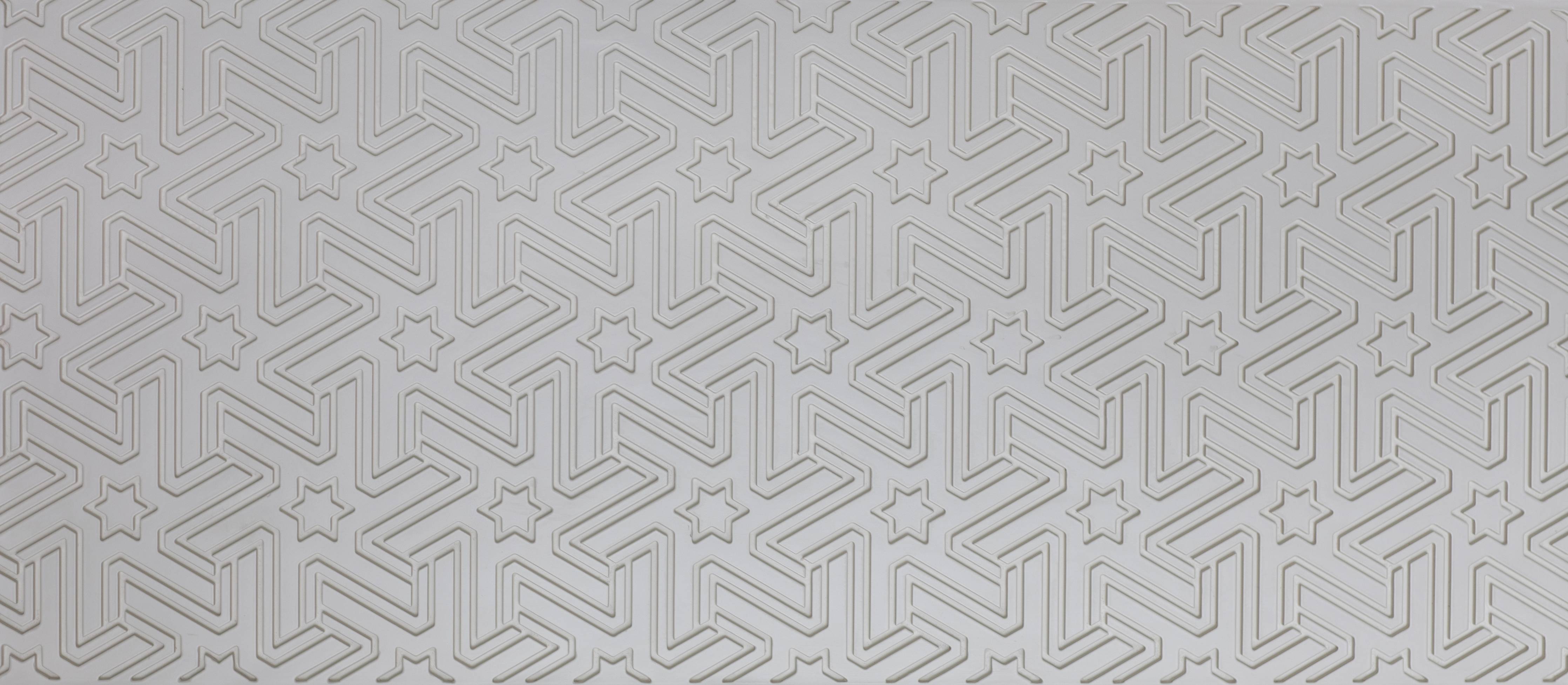 Wandverkleidung Wohnzimmer-Graue geometrische Musterwandgestaltung