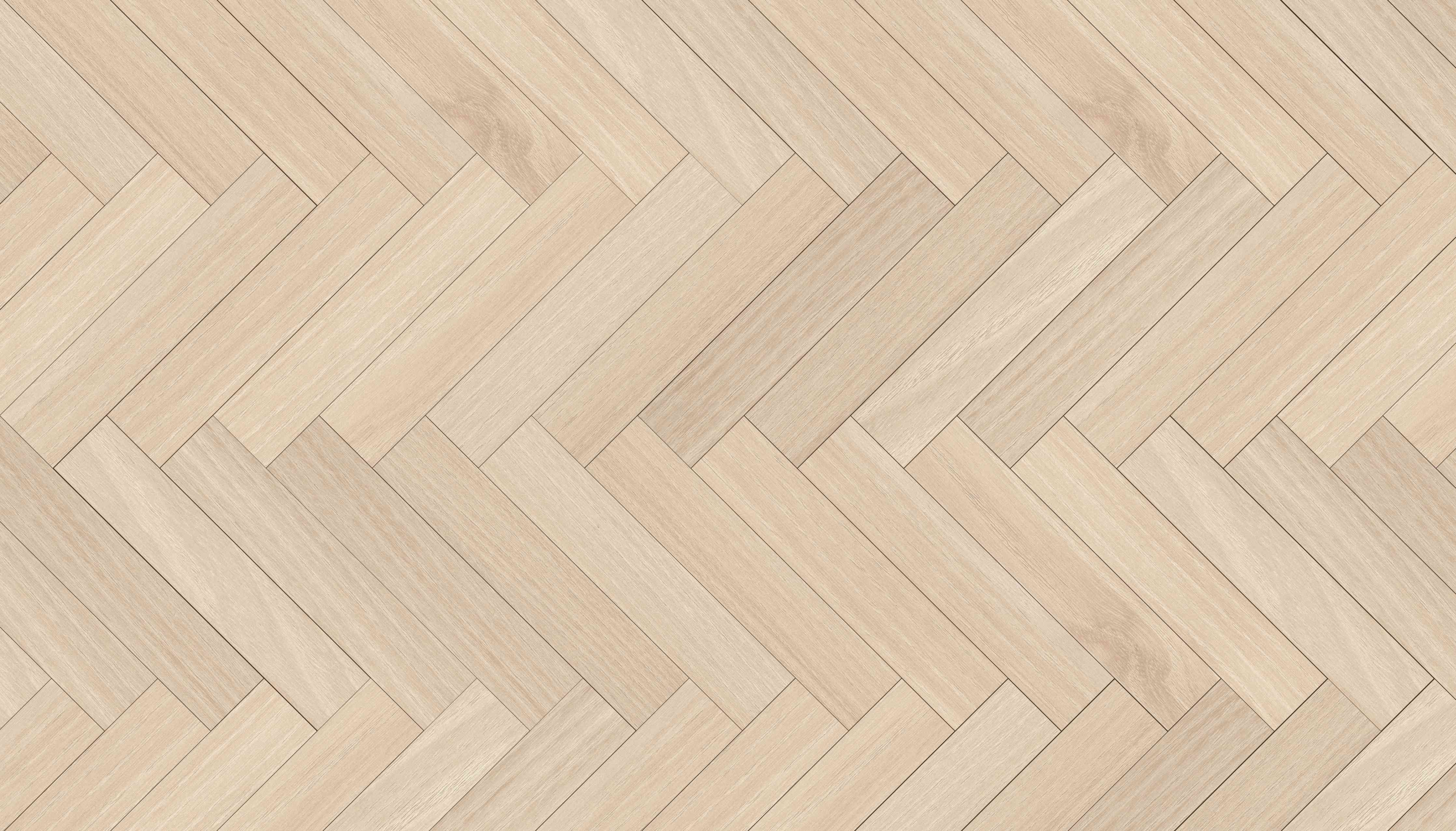 Wandverkleidung Wohnzimmer-Helle Parkettboden im Hahnentritt-Design