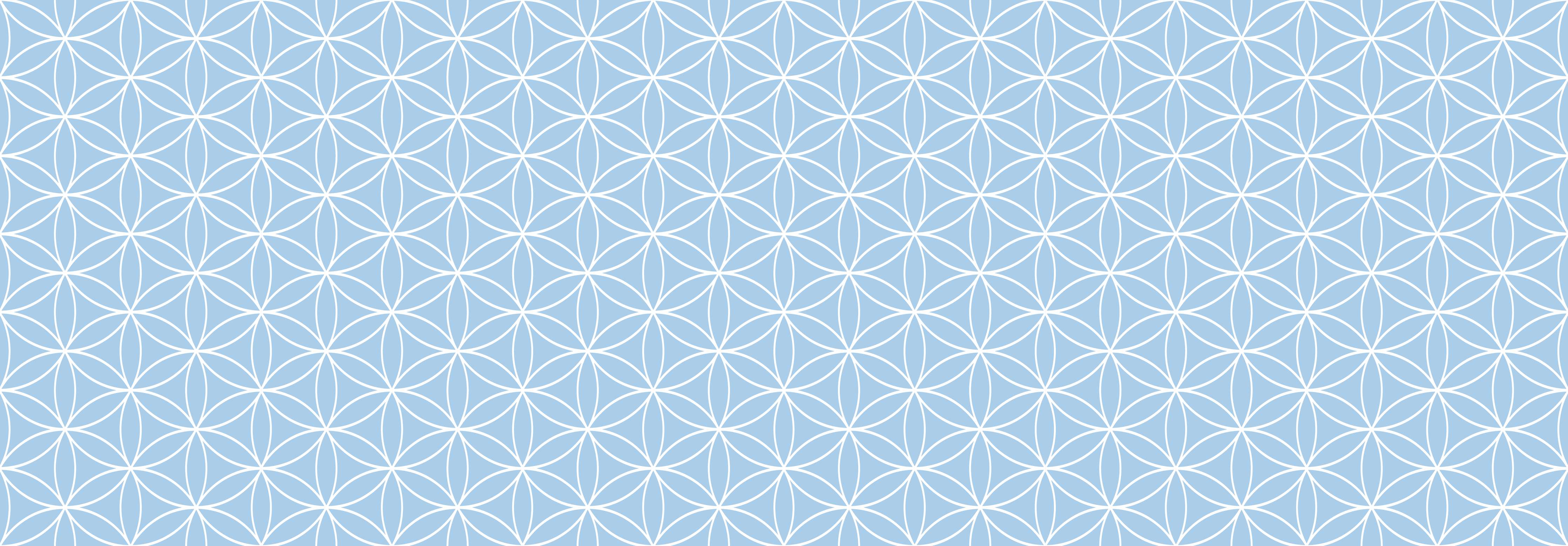 Wandverkleidung Wohnzimmer-Helles geometrisches Muster in Hellblau