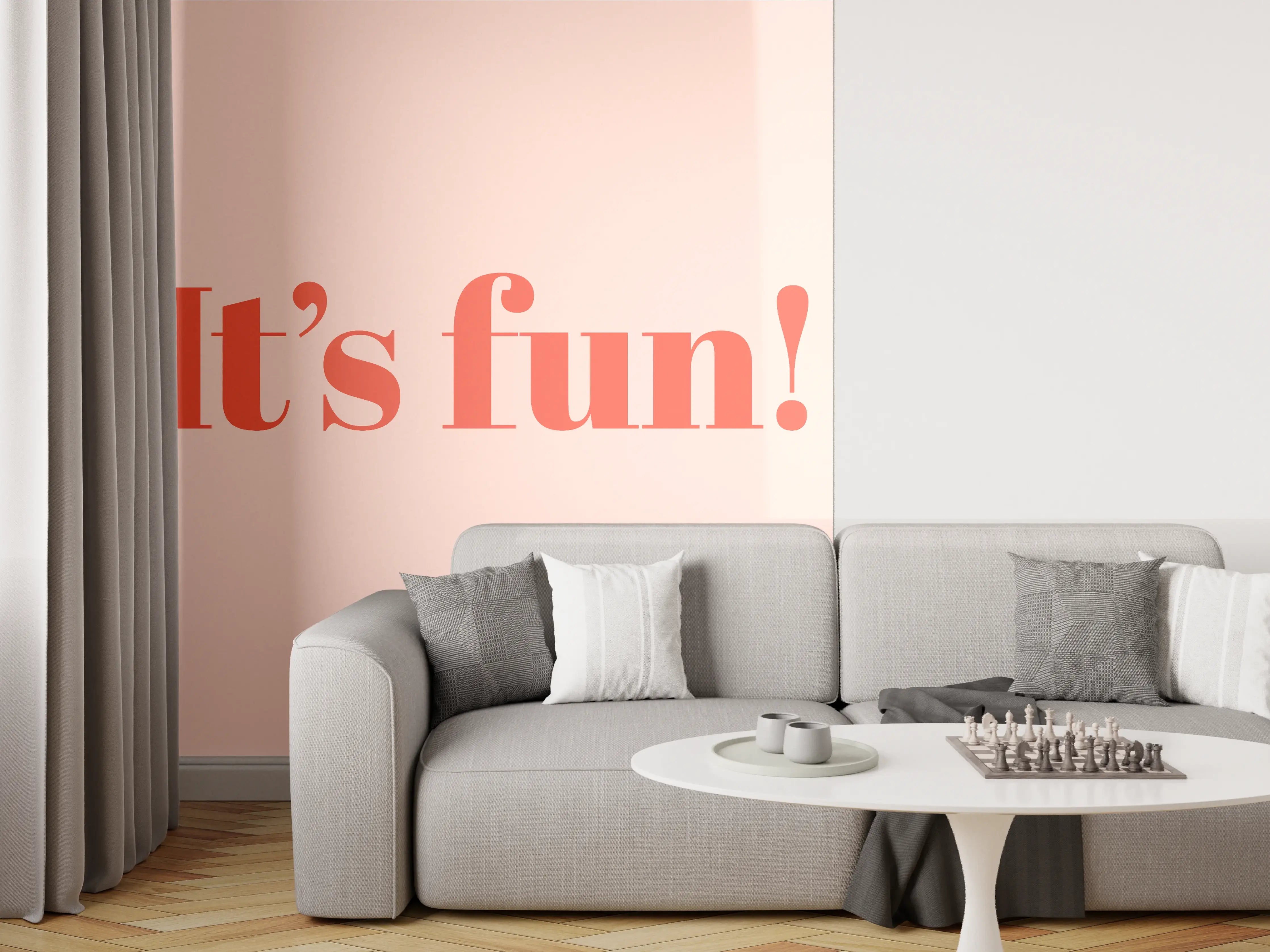 Wandverkleidung Wohnzimmer - It's Fun!