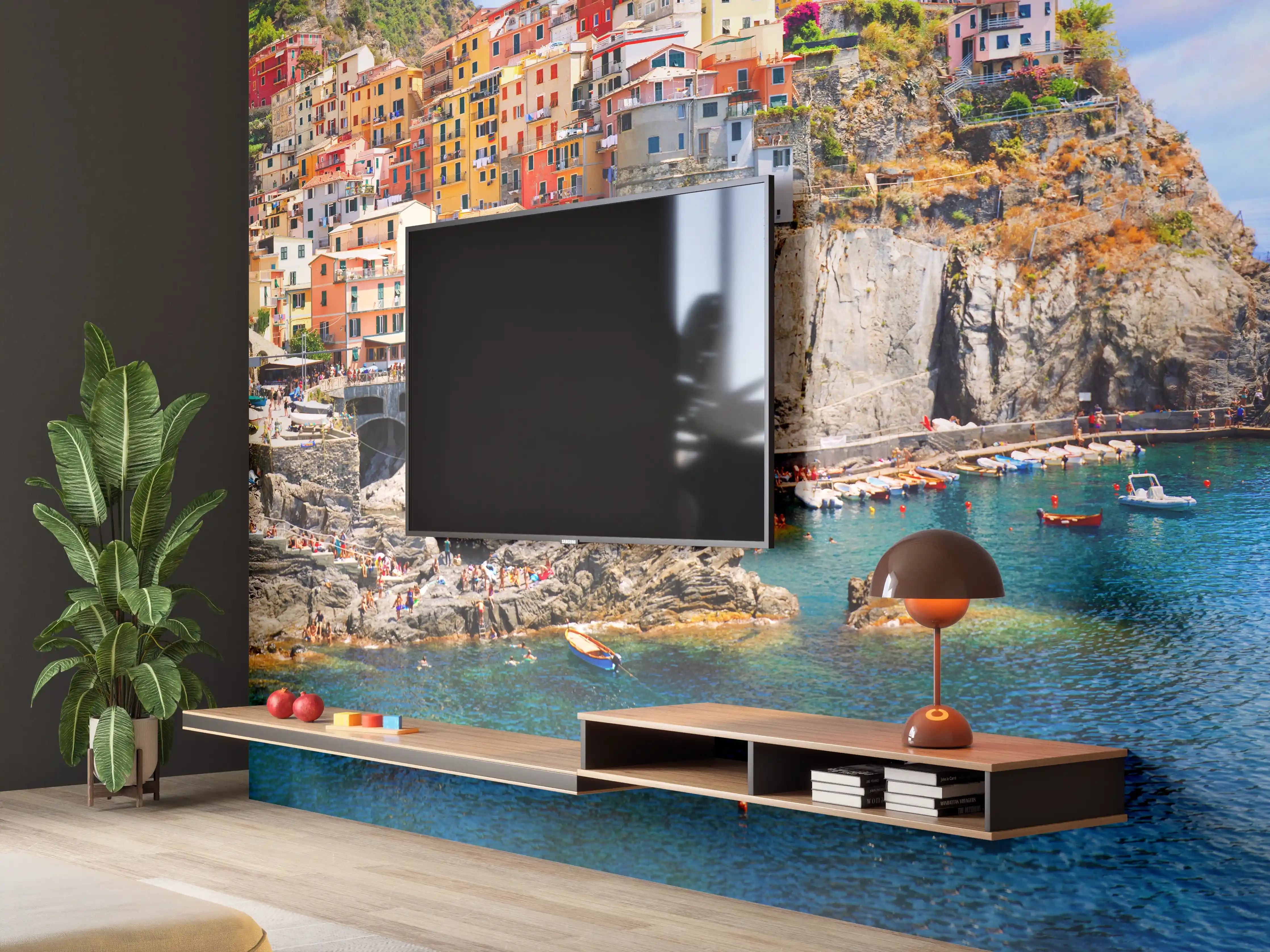 Wandverkleidung Wohnzimmer - Italienische Nationalpark Cinque Terre