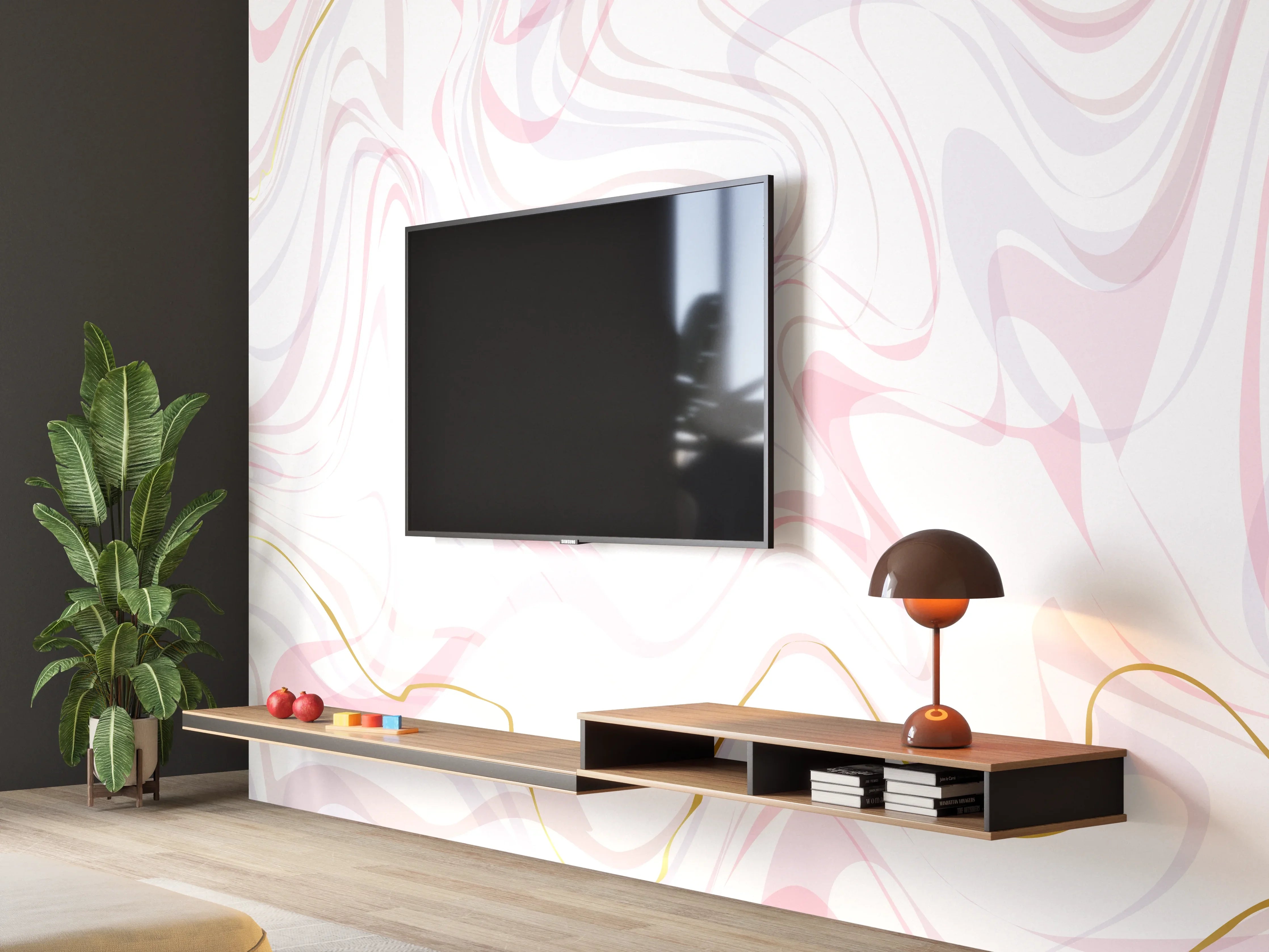 Wandverkleidung Wohnzimmer - Marble Marble Beige