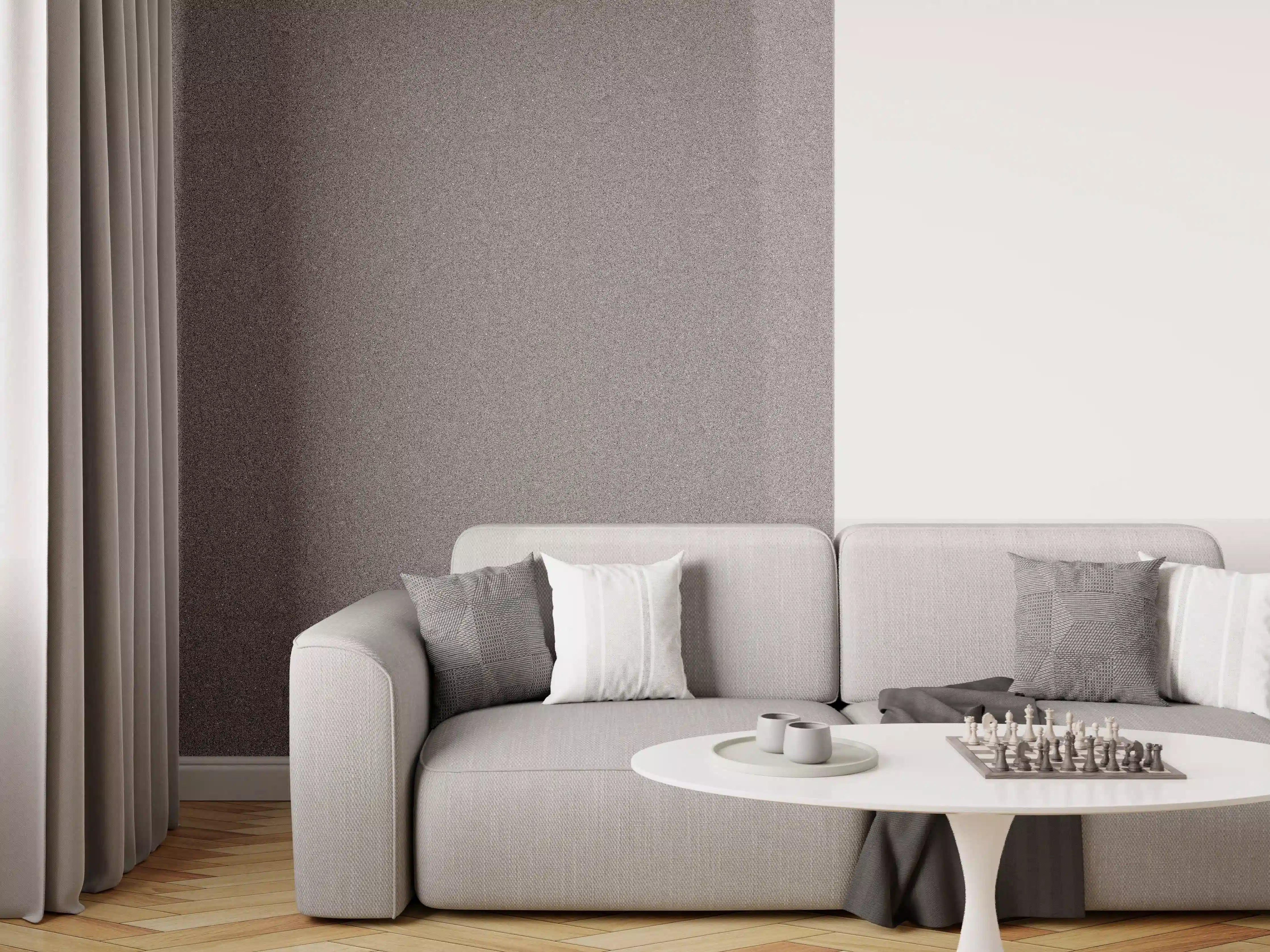 Wandverkleidung Wohnzimmer - Marmor Textur dunkel