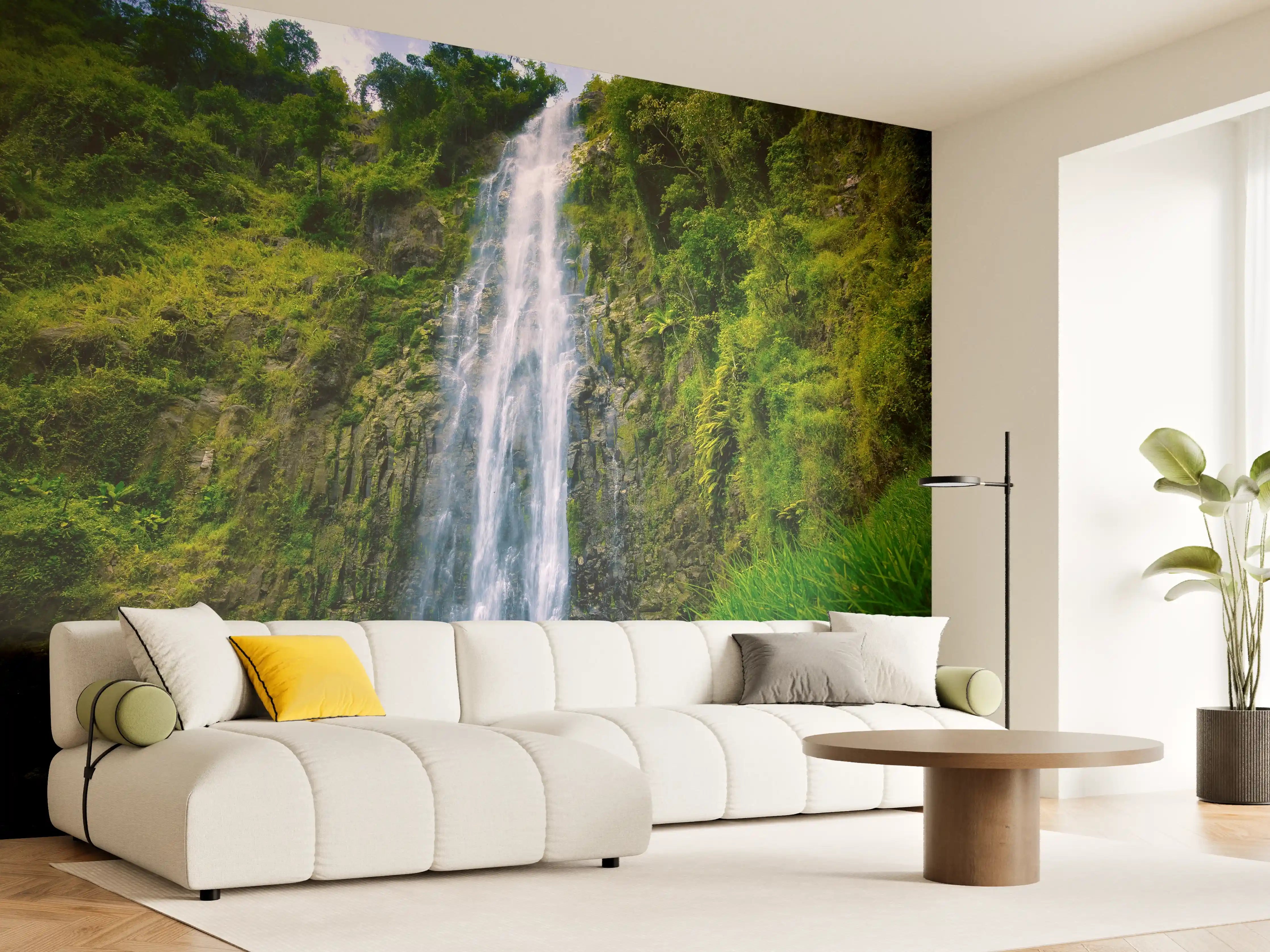 Wandverkleidung Wohnzimmer - Materuni Waterfall