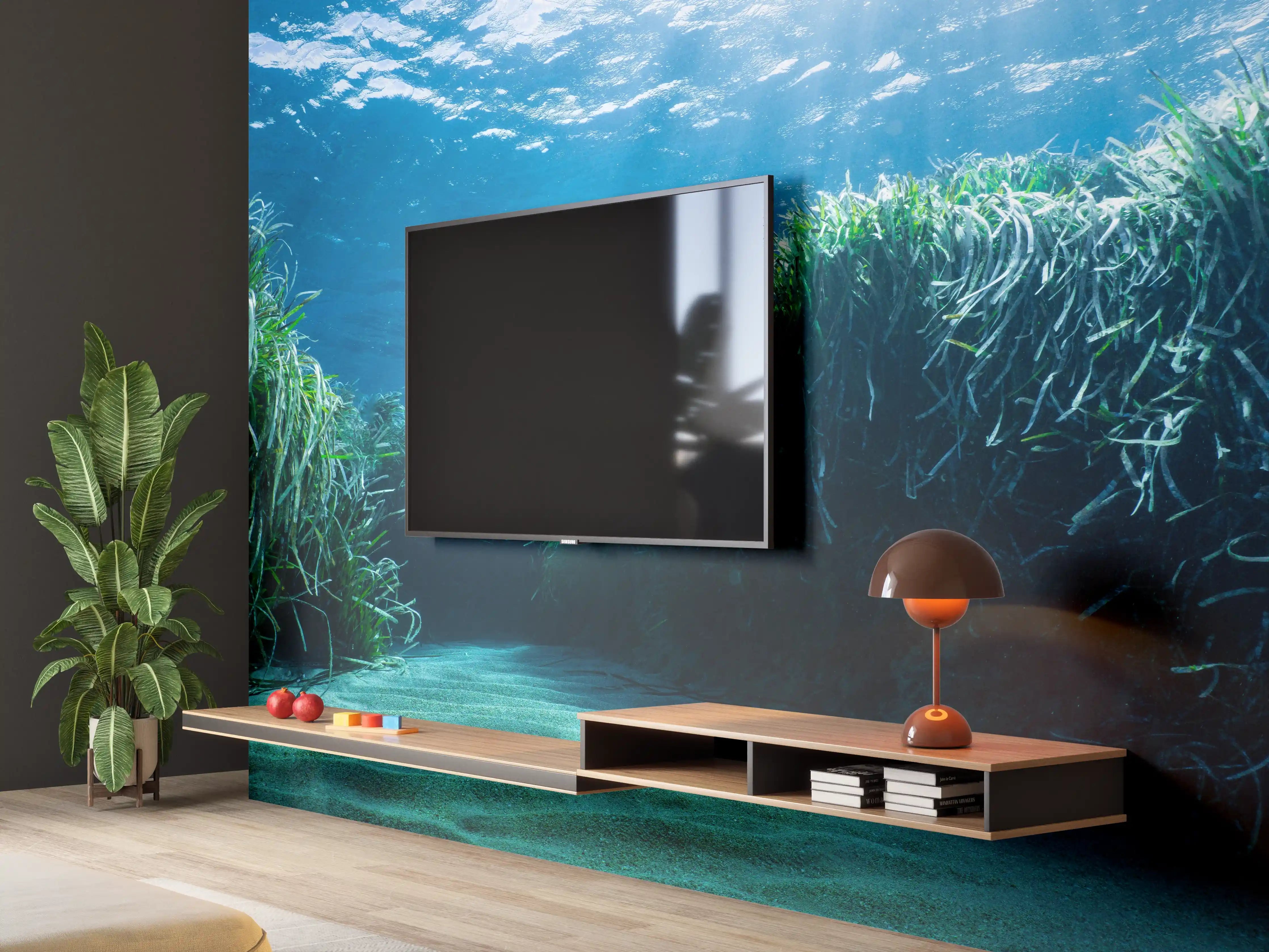 Wandverkleidung Wohnzimmer - Mesmerizing Unterwasser