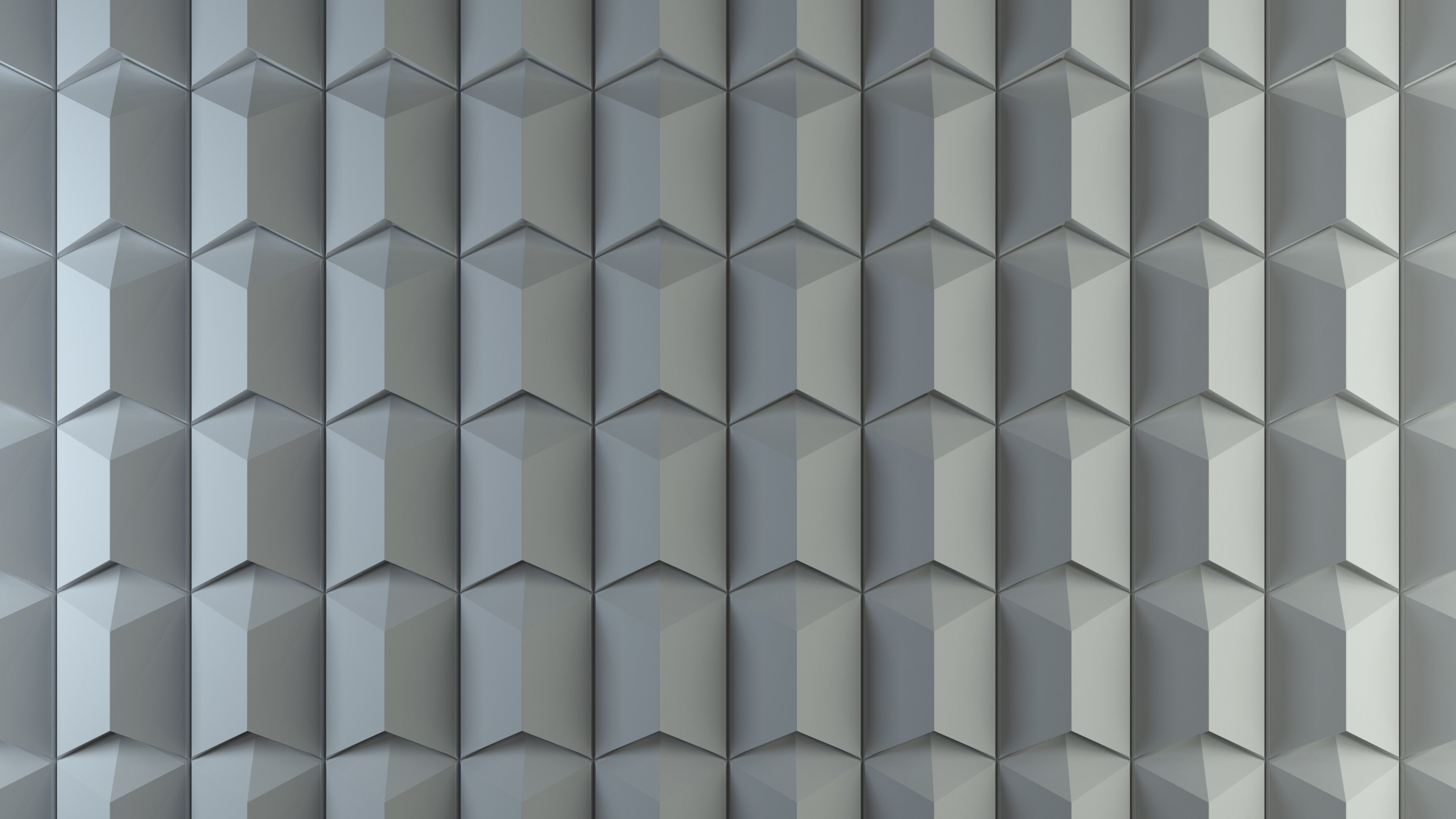 Wandverkleidung Wohnzimmer-Moderne 3D Wandpaneele in Grau
