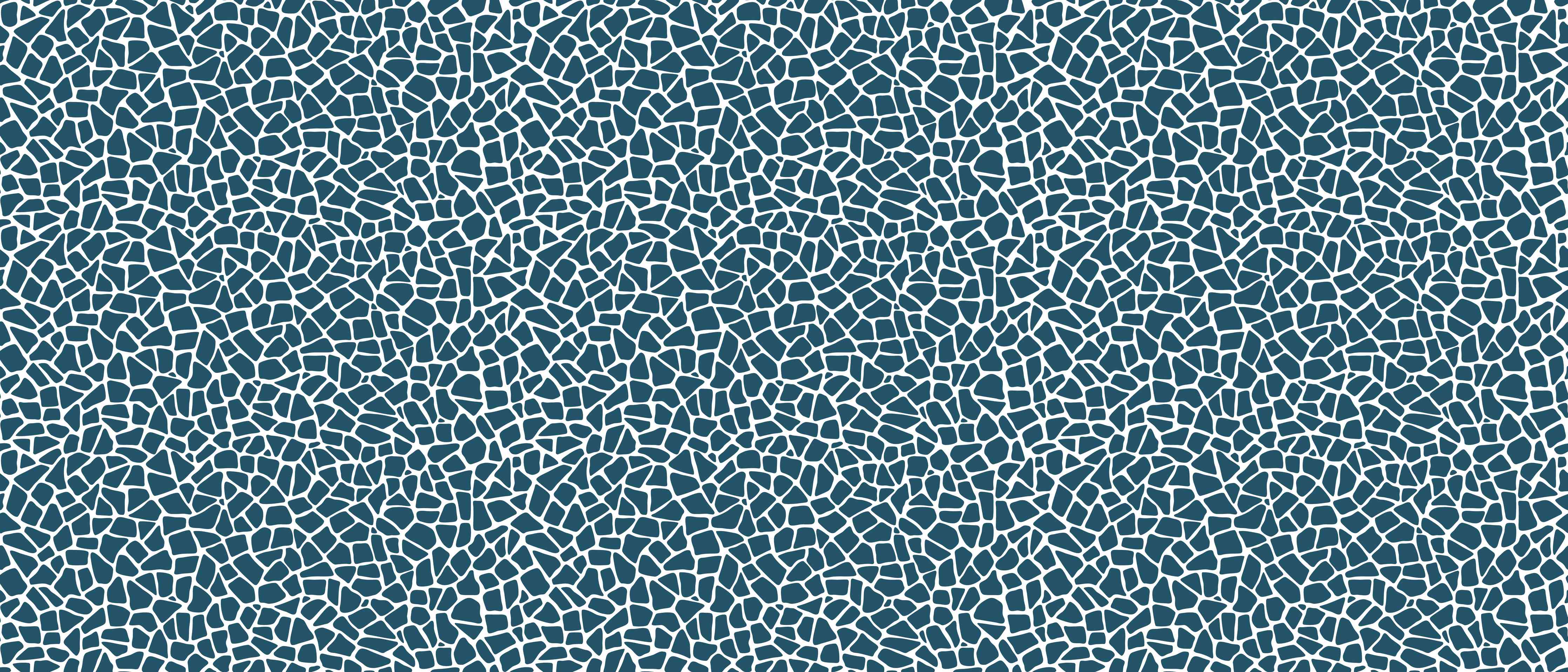 Wandverkleidung Wohnzimmer-Moderne Mosaik-Optik in Blau