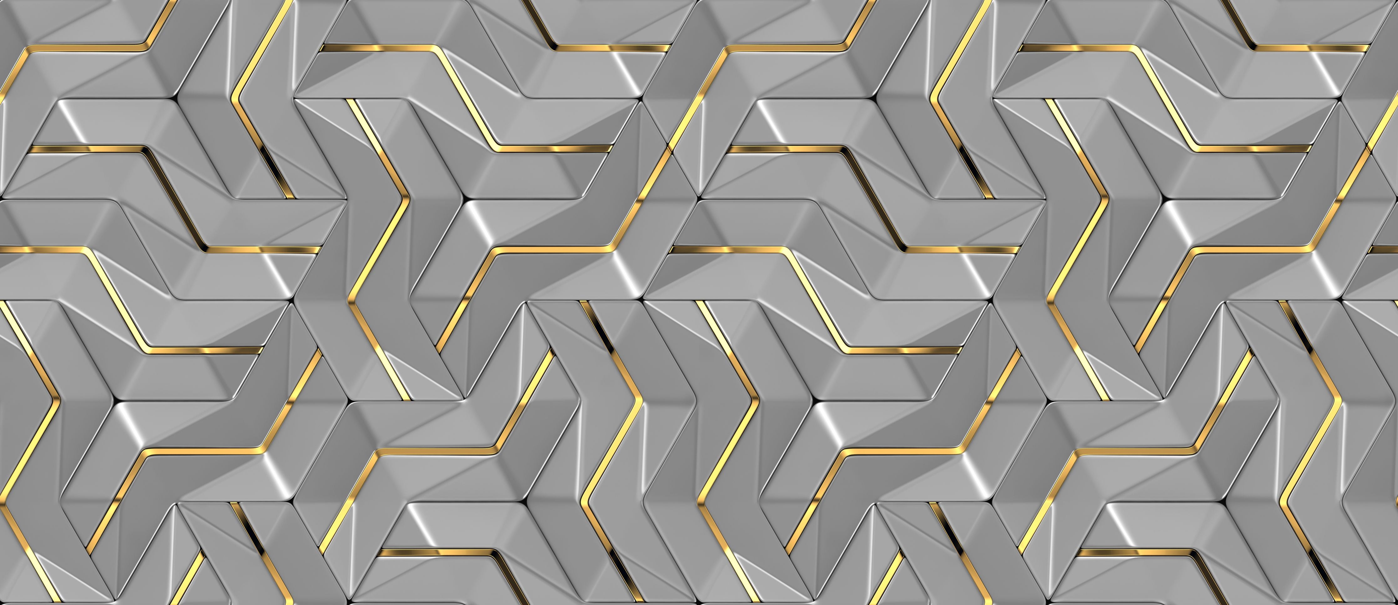 Wandverkleidung Wohnzimmer-Moderne Wandtextur - Gold Akzente