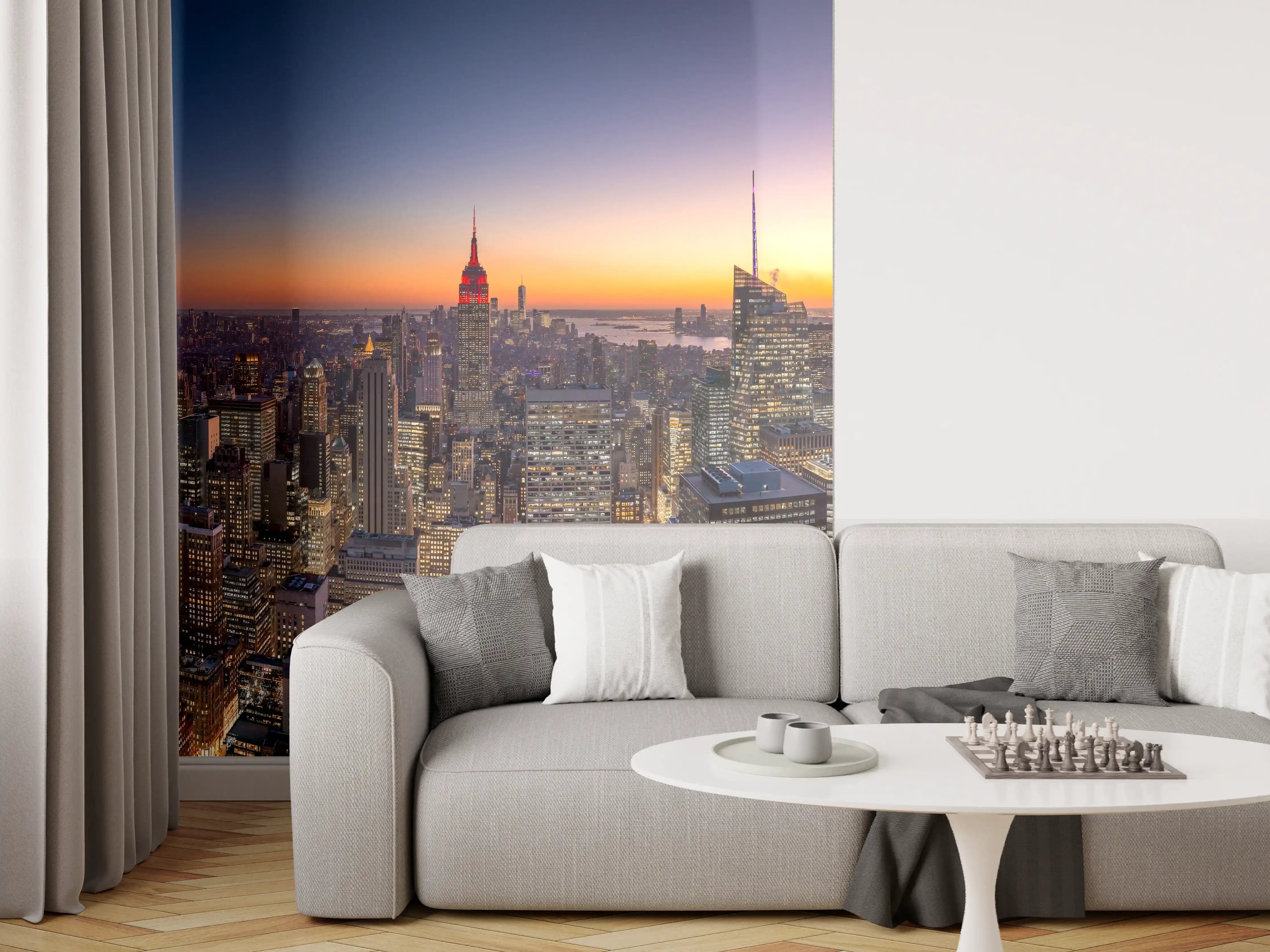 Wandverkleidung Wohnzimmer - New York City Manhattan Midtown 1