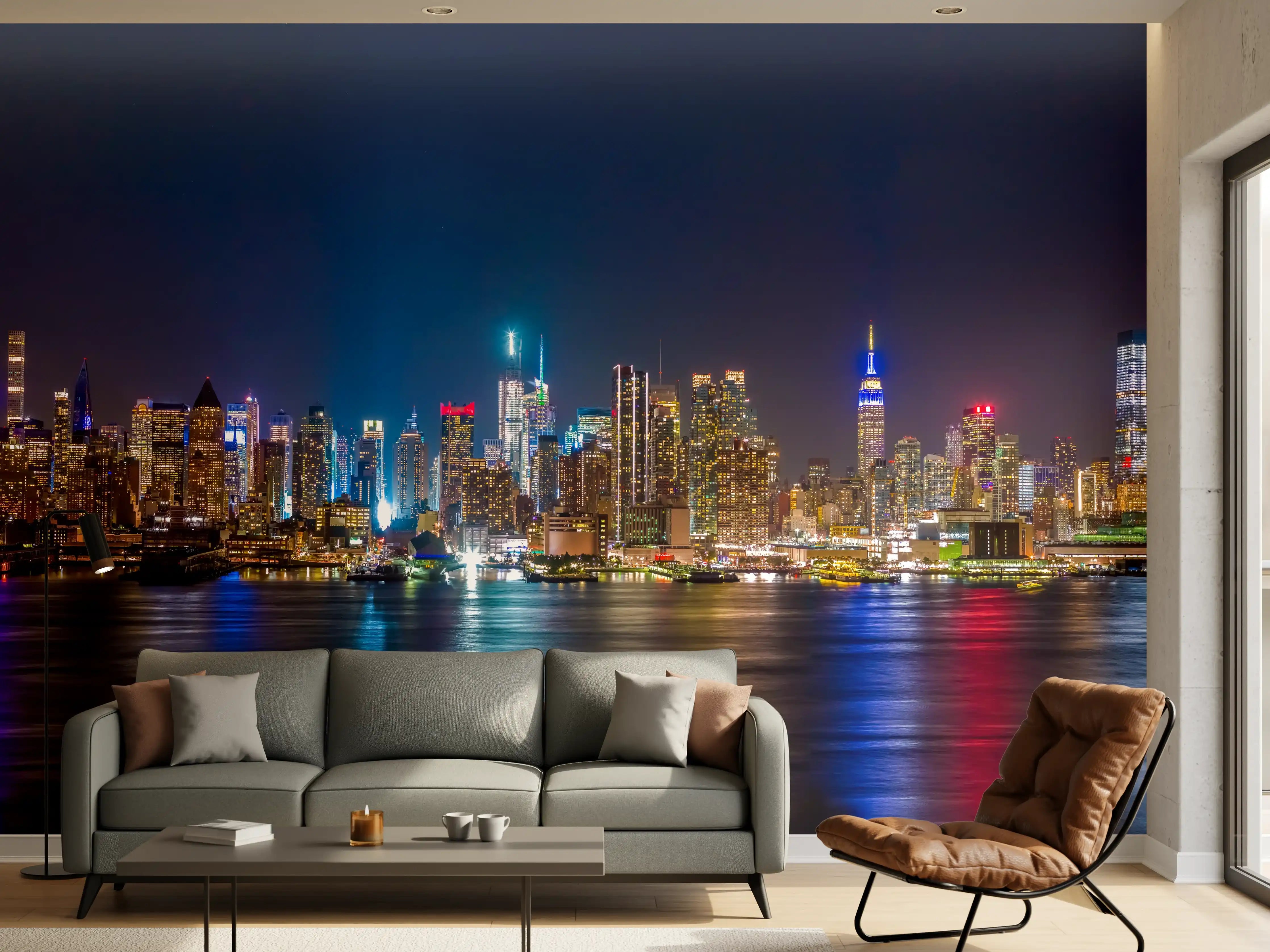 Wandverkleidung Wohnzimmer - New York City Manhattan Midtown 2