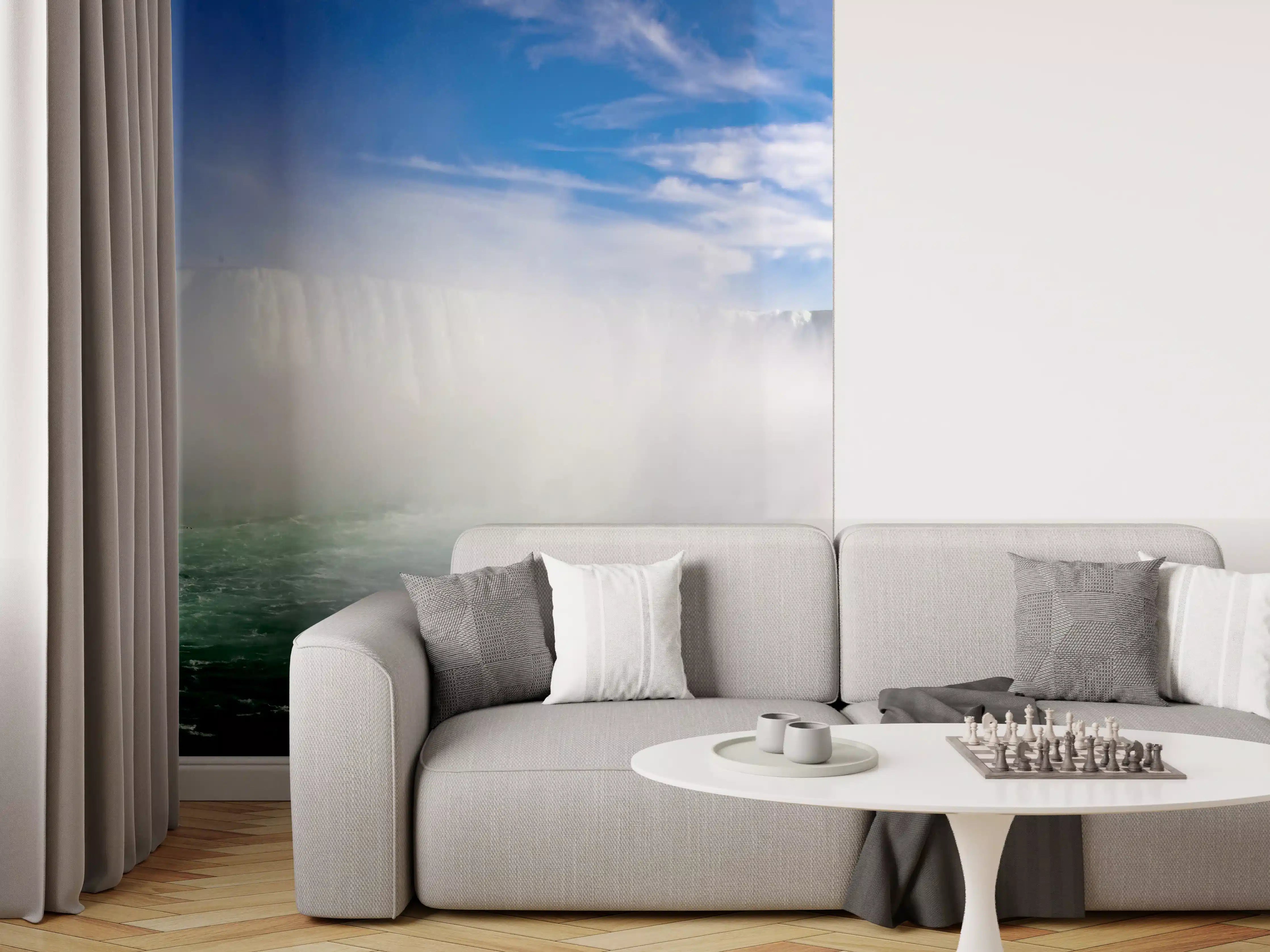 Wandverkleidung Wohnzimmer - Niagara Wasserfälle