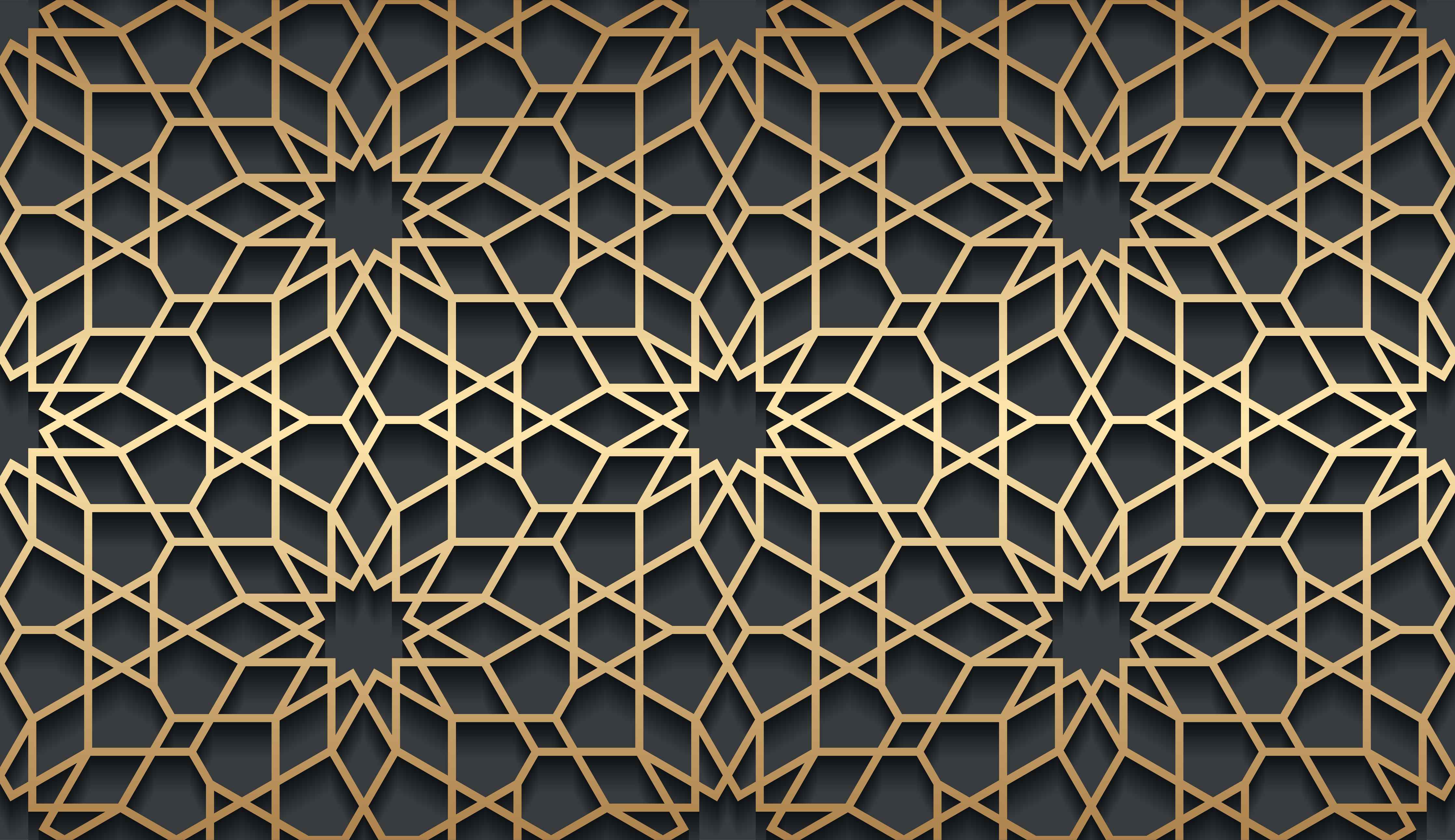 Wandverkleidung Wohnzimmer-Orientalische Muster