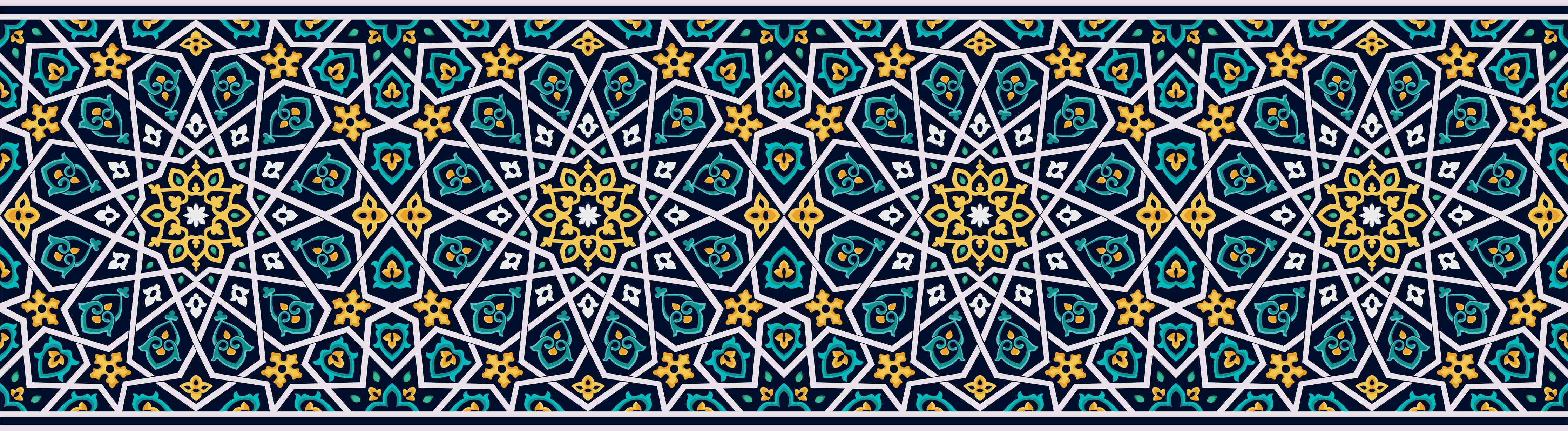 Wandverkleidung Wohnzimmer-Orientalische Sternstruktur