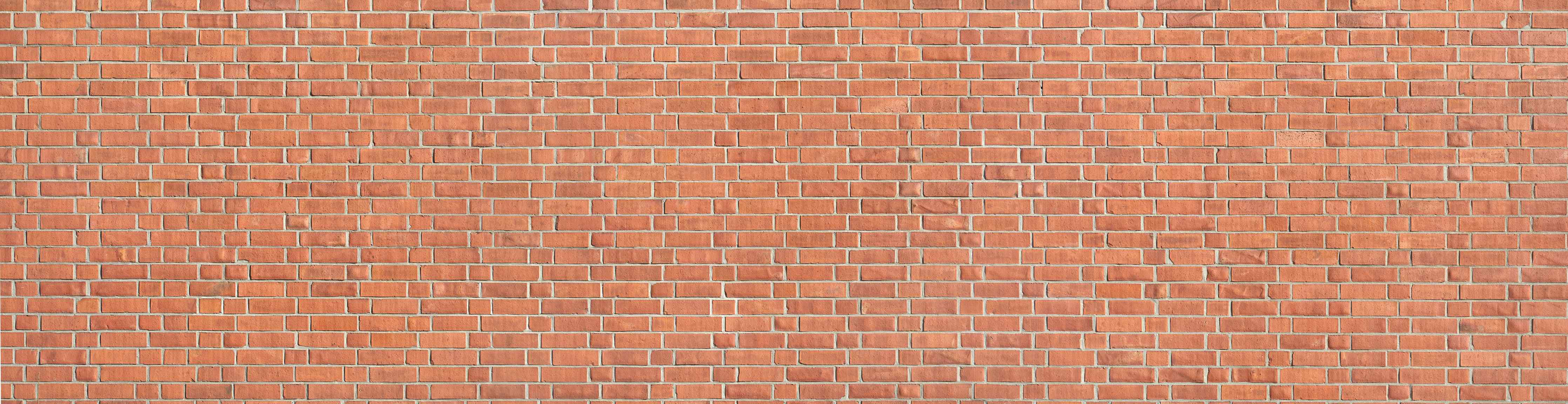 Wandverkleidung Wohnzimmer-Panorama Rote Ziegelwand