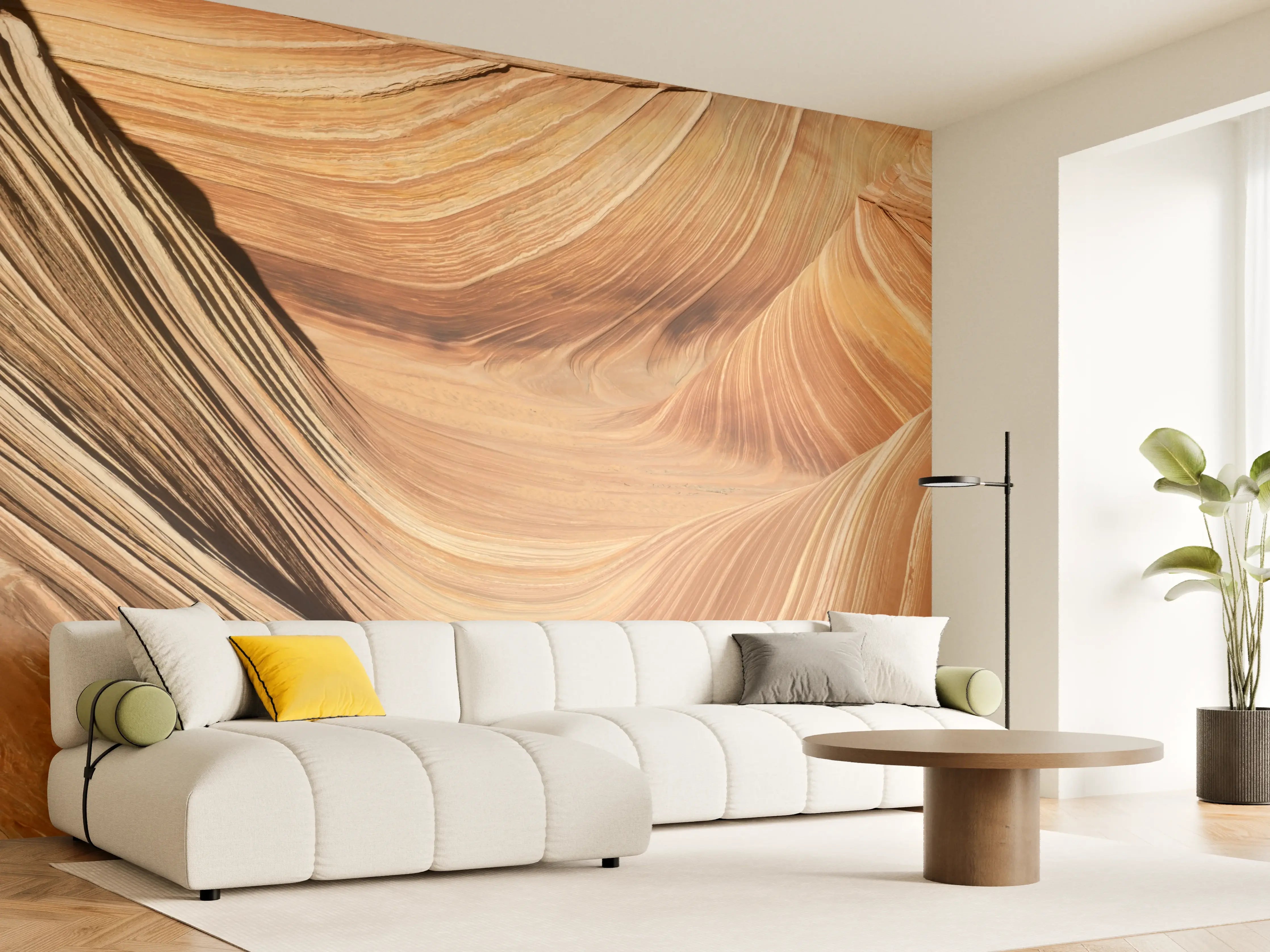Wandverkleidung Wohnzimmer - Paria-Schlucht