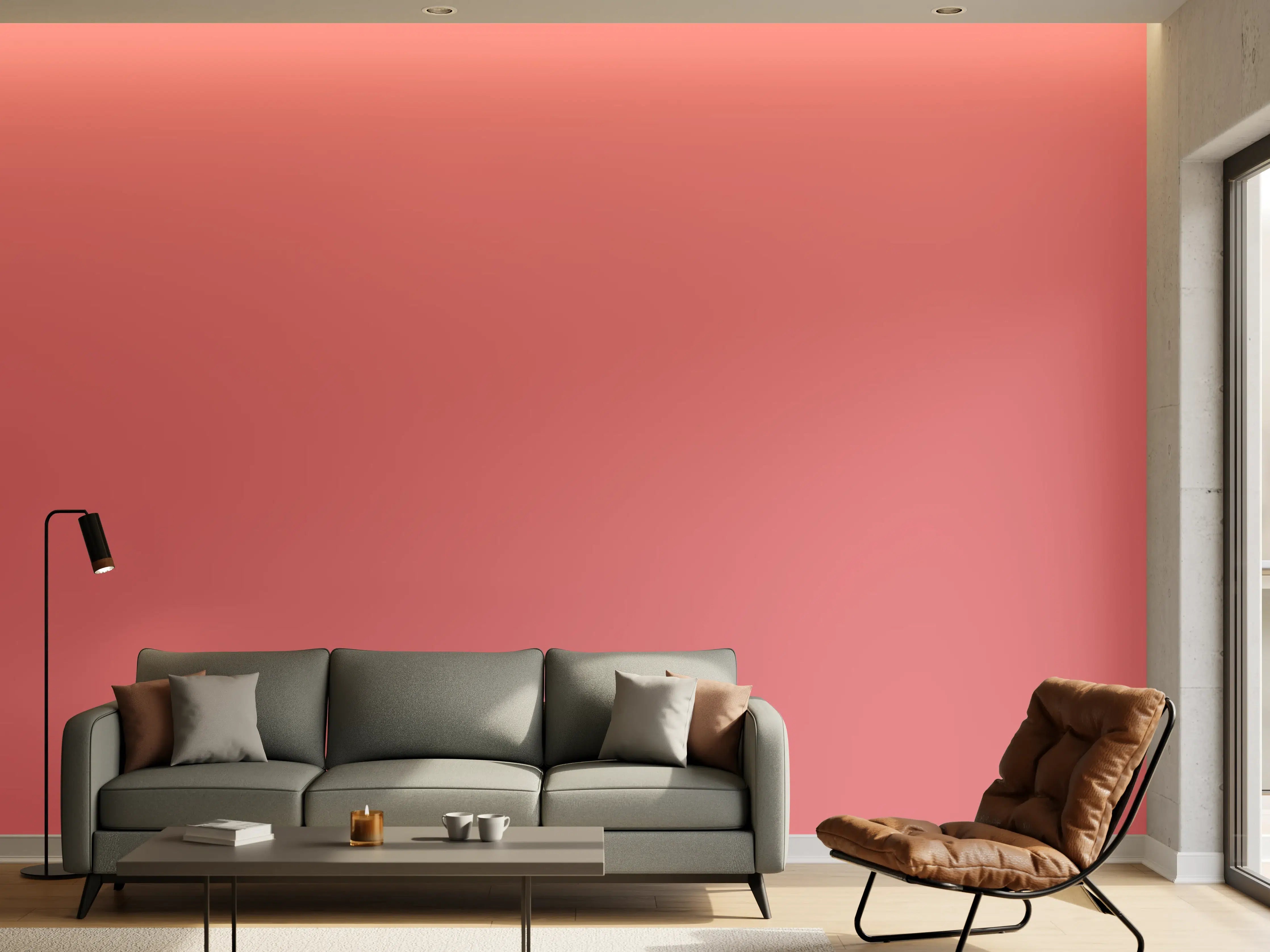 Wandverkleidung Wohnzimmer - RAL 3014 (Altrosa)