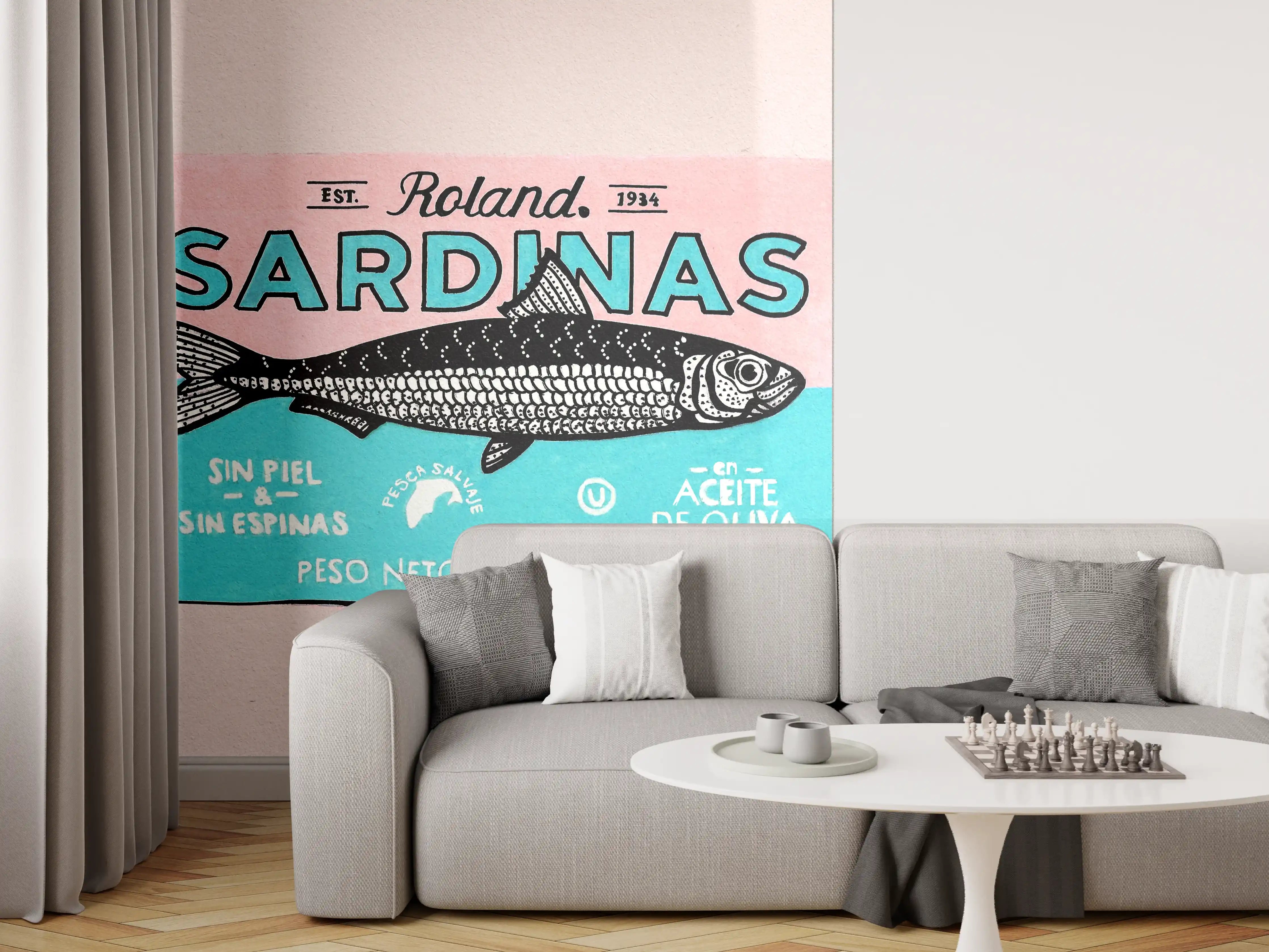 Wandverkleidung Wohnzimmer - Roland Sardinas
