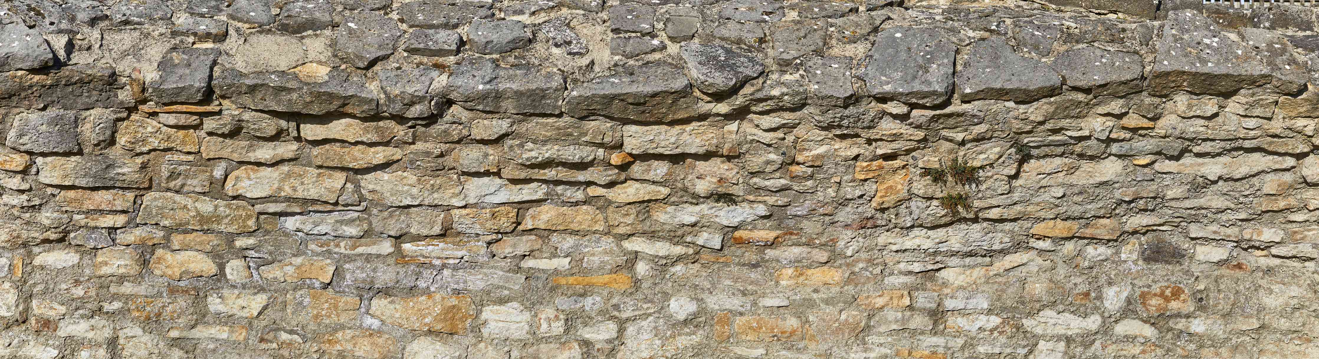 Wandverkleidung Wohnzimmer-Rustikale Burgmauer