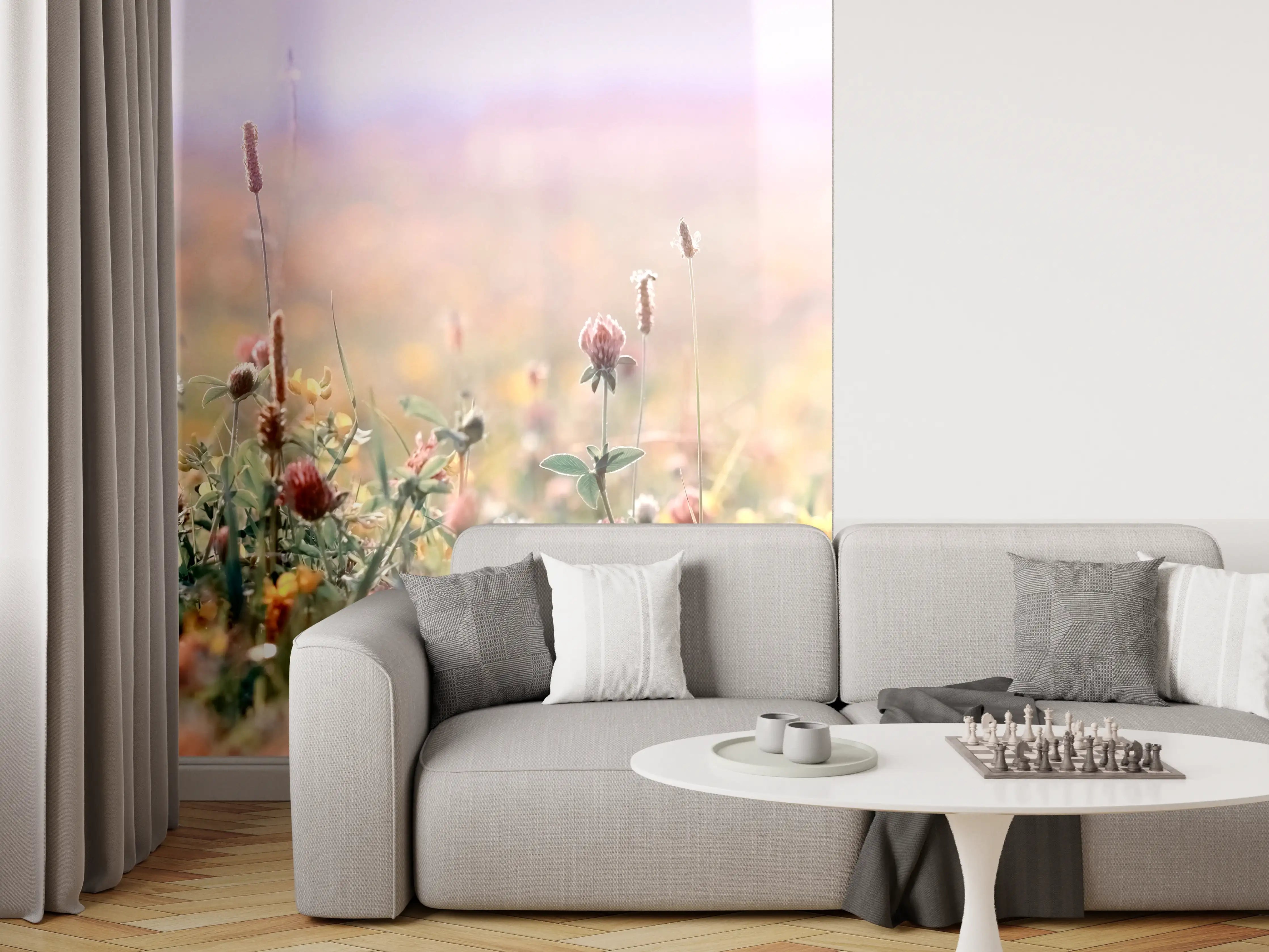 Wandverkleidung Wohnzimmer - Schöne Wiese