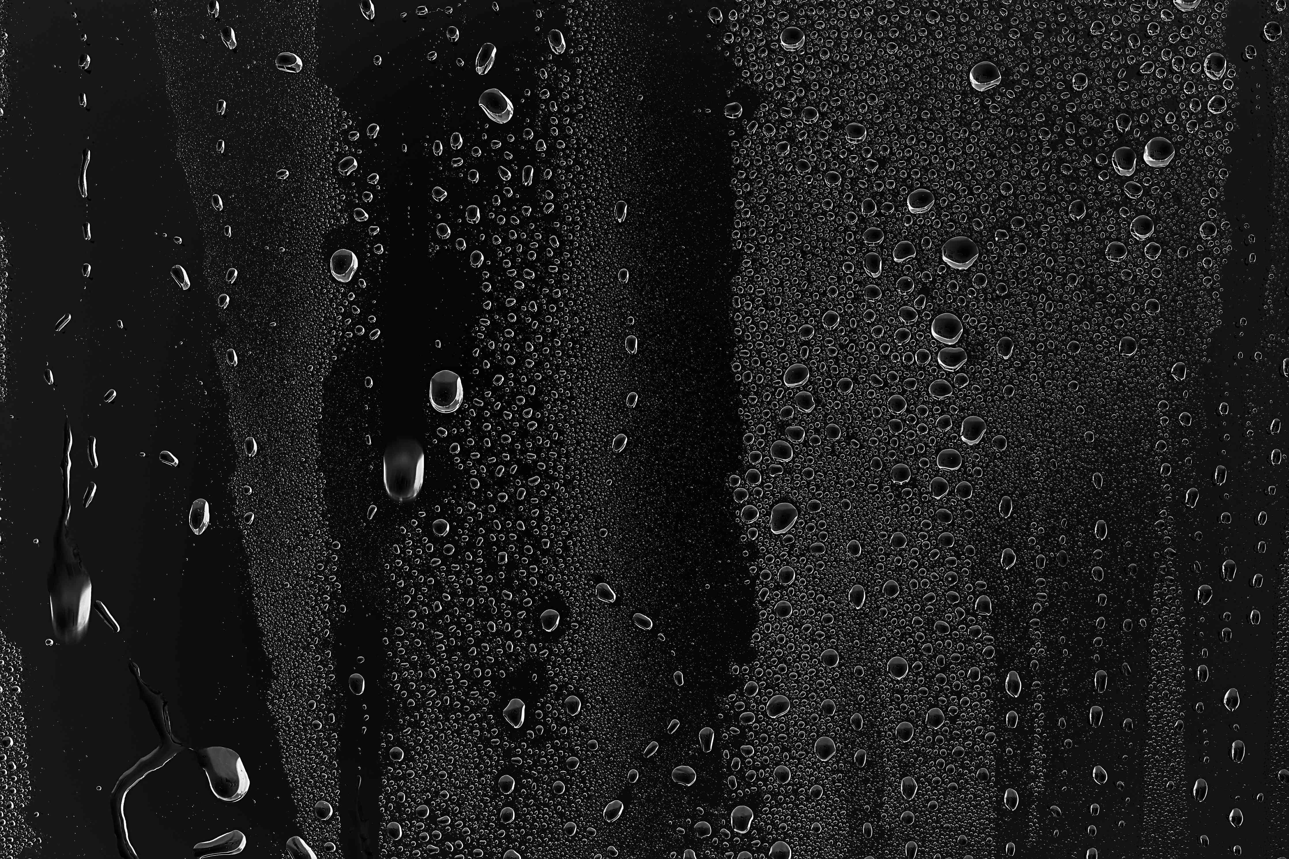 Wandverkleidung Wohnzimmer-Schwarzweiße Wasser-Textur