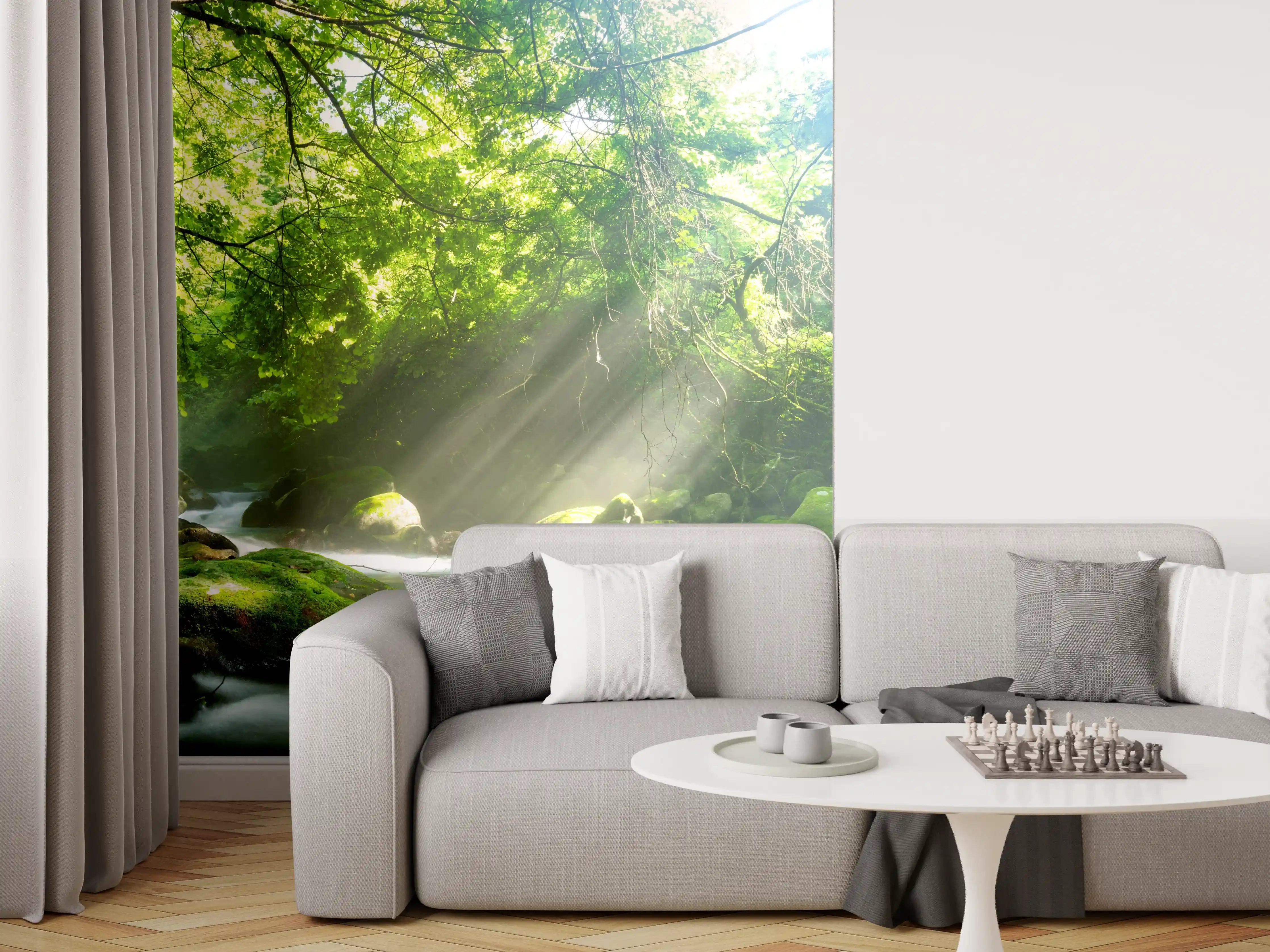 Wandverkleidung Wohnzimmer - Shangrenzawa