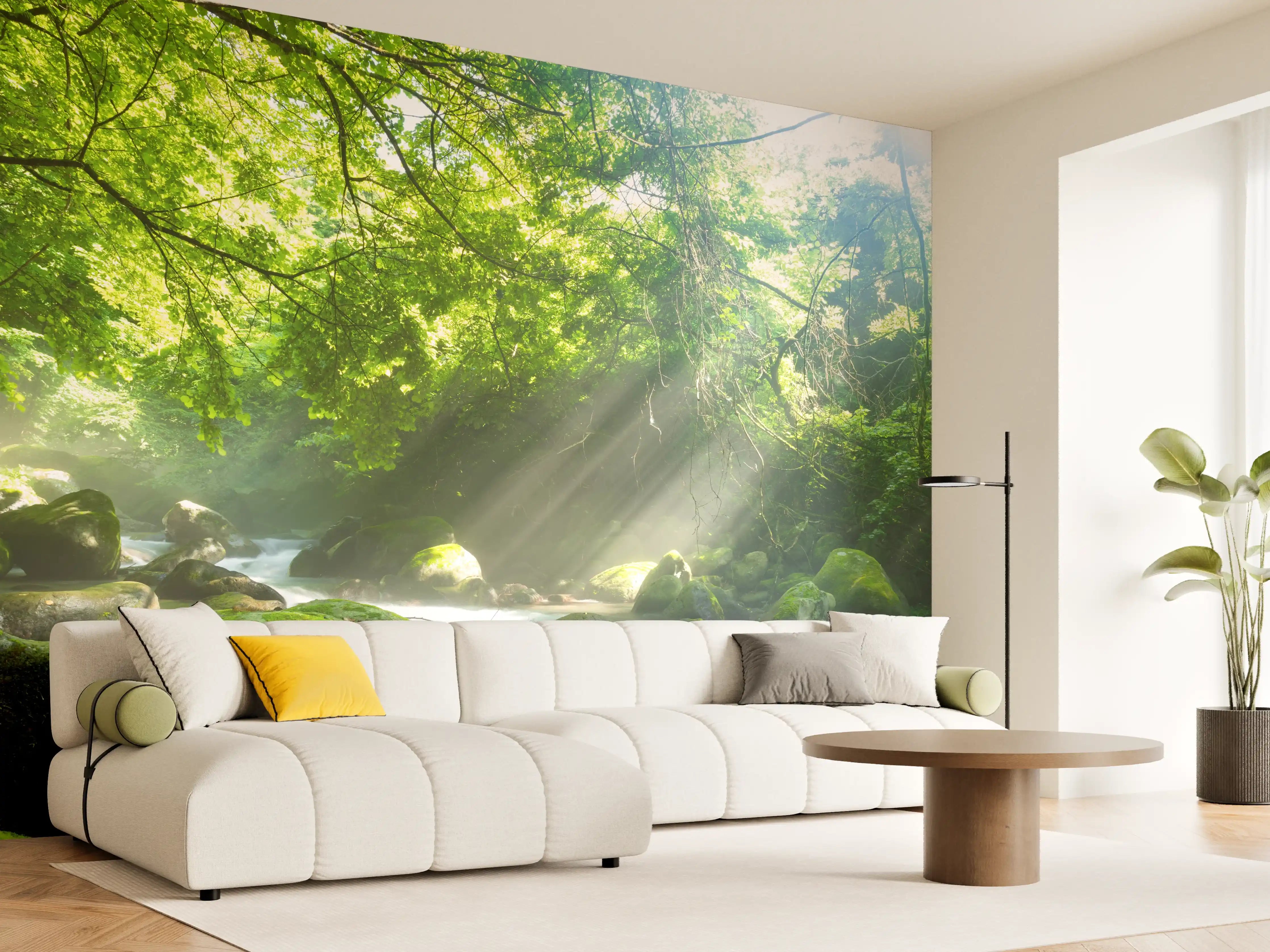 Wandverkleidung Wohnzimmer - Shangrenzawa